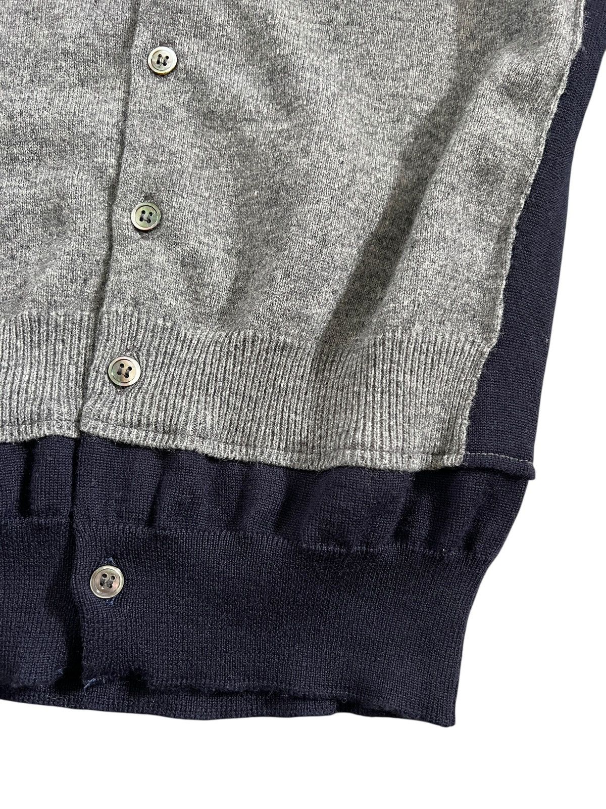 Comme des Garcons Comme des Garçons SS2007 Multicolor Hybrid Cardigan Size S / US 4 / IT 40 - 5 Thumbnail