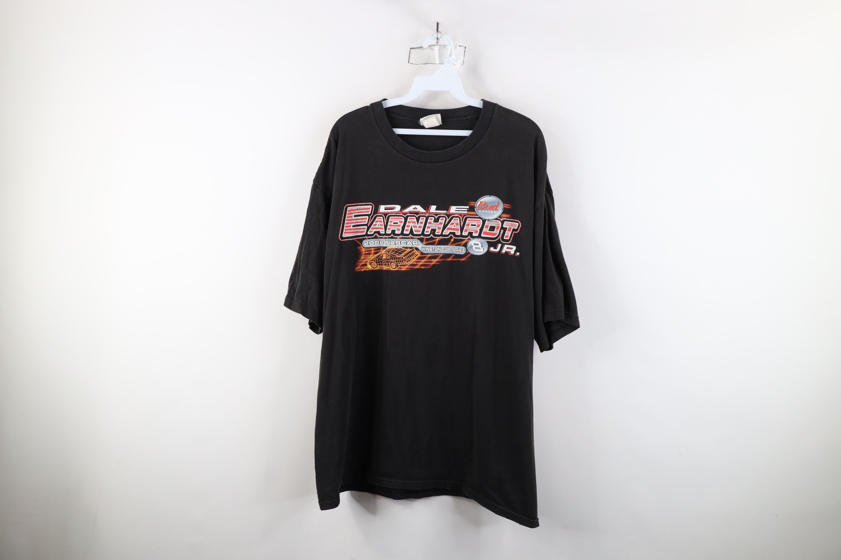 Vintage Vintage Y2K 2002 NASCAR Jr Racing Budweiser T-Shirt Size US XL / EU 56 / 4 - 1 Thumbnail