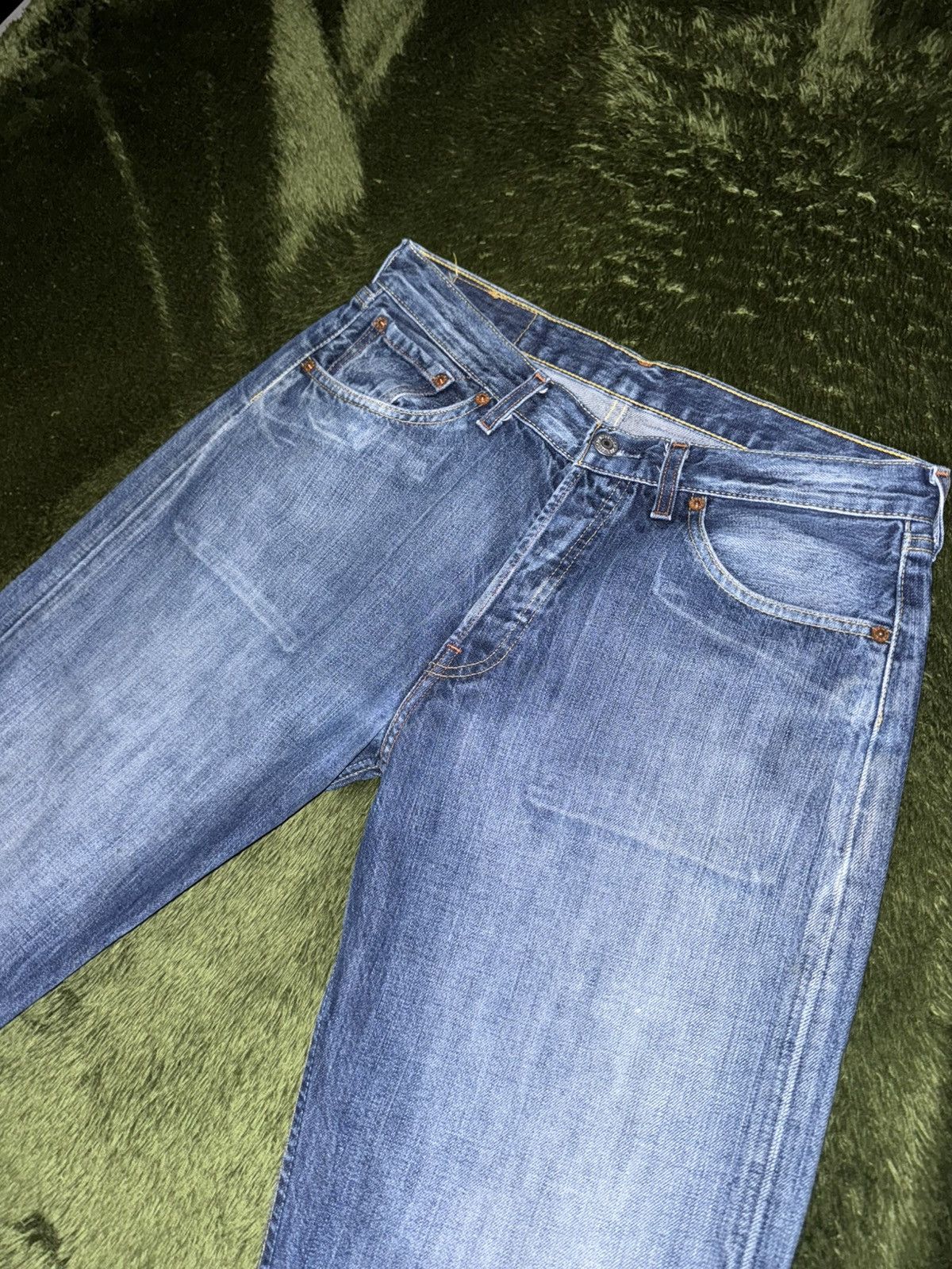 Levi's [W32/L30] Levi’s 501 Europe Release Vintage wash Denim Pants Size US 32 / EU 48 - 2 Thumbnail