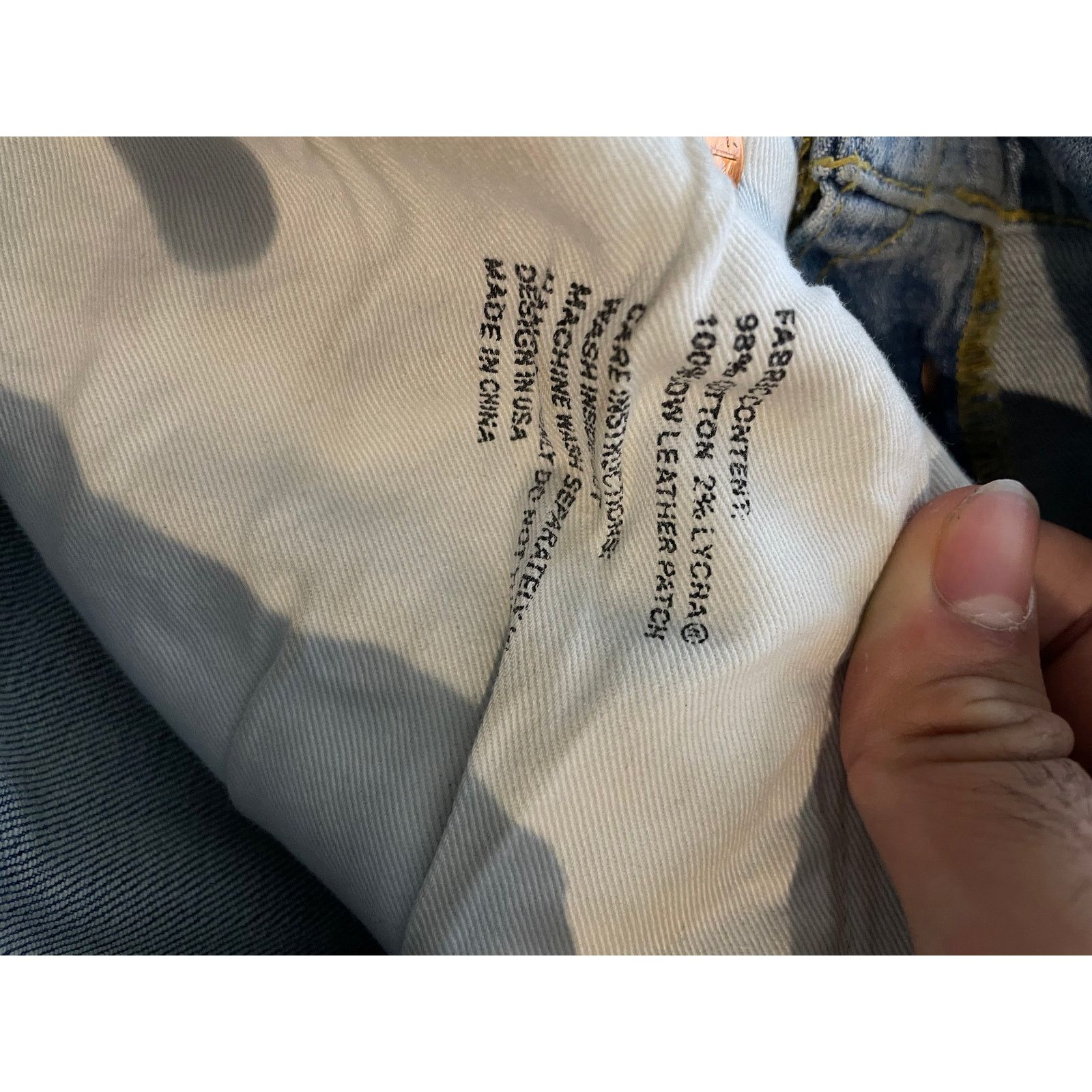 Purple Brand Purple Jeans Light Wash Ripped Used 32 Size US 32 / EU 48 - 3 Thumbnail