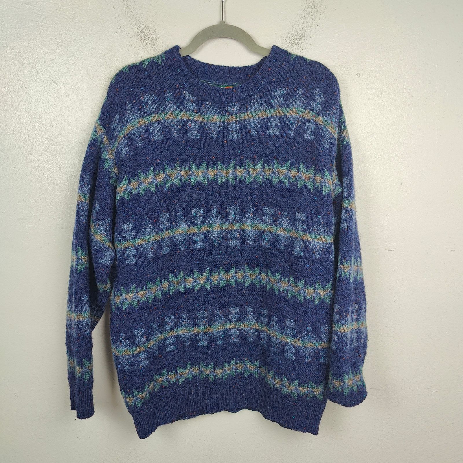 Other Vintage Alps Wool Blend Sweater Mens Medium Knit Size US M / EU 48-50 / 2 - 1 Thumbnail
