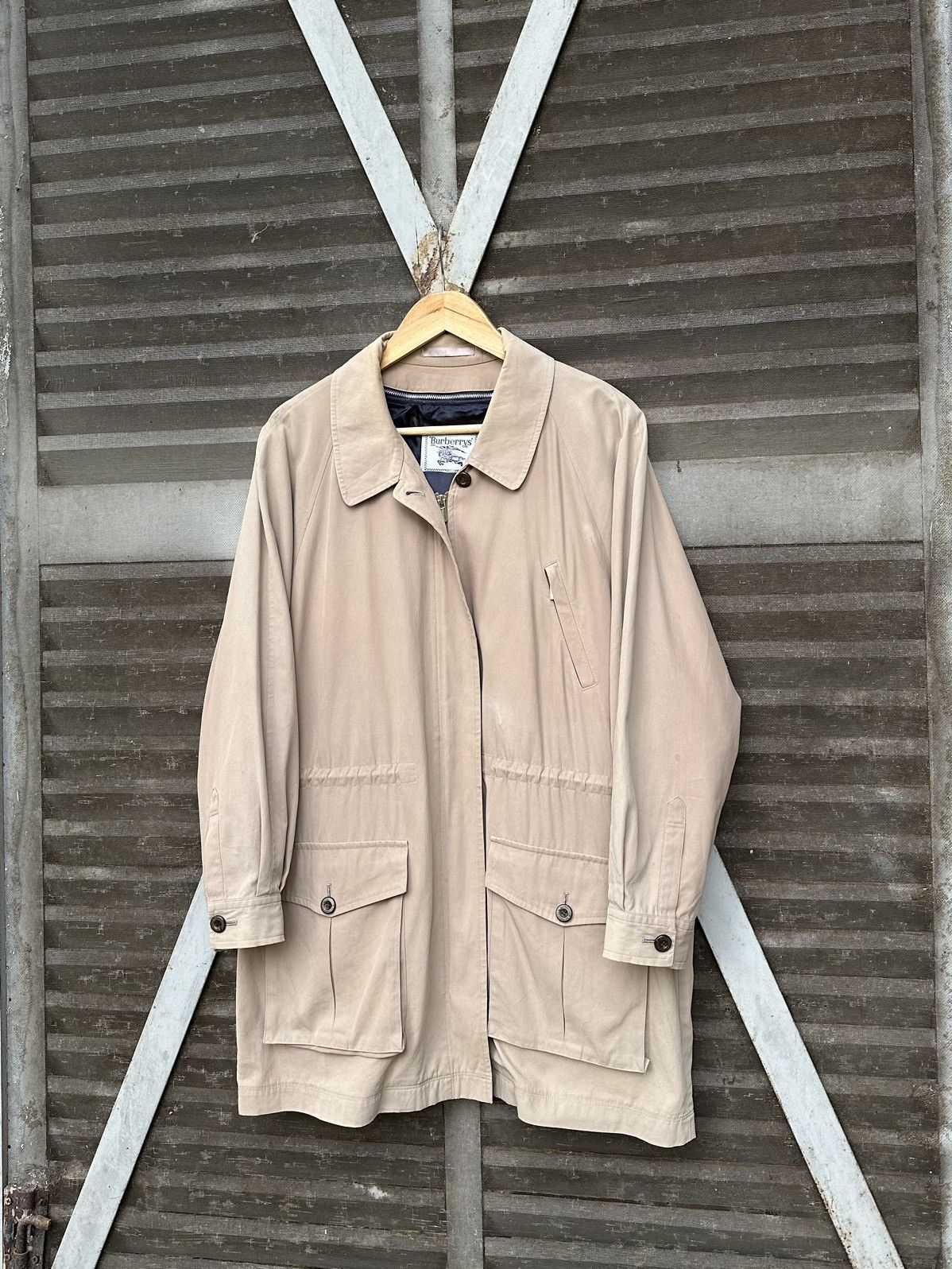 Burberry Vintage Burberry's Prorsum Nude Utility Jacket (Woman) Size US L / EU 52-54 / 3 - 1 Thumbnail