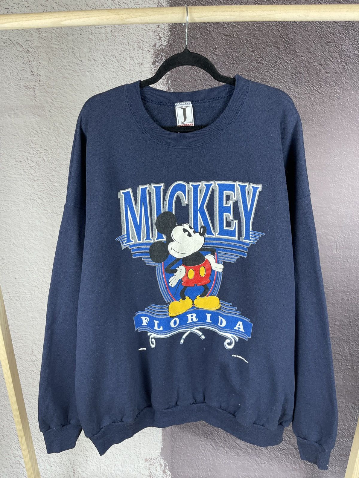 Disney Mickey Mouse vintage 90s Florida Walt Disney Jostens 3XL Size US XXL / EU 58 / 5 - 2 Thumbnail