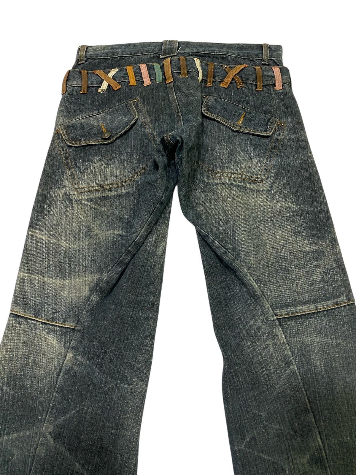 Japanese Brand Japanese Brand X Agate label ppfm style double knee jeans Size US 34 / EU 50 - 16 Thumbnail