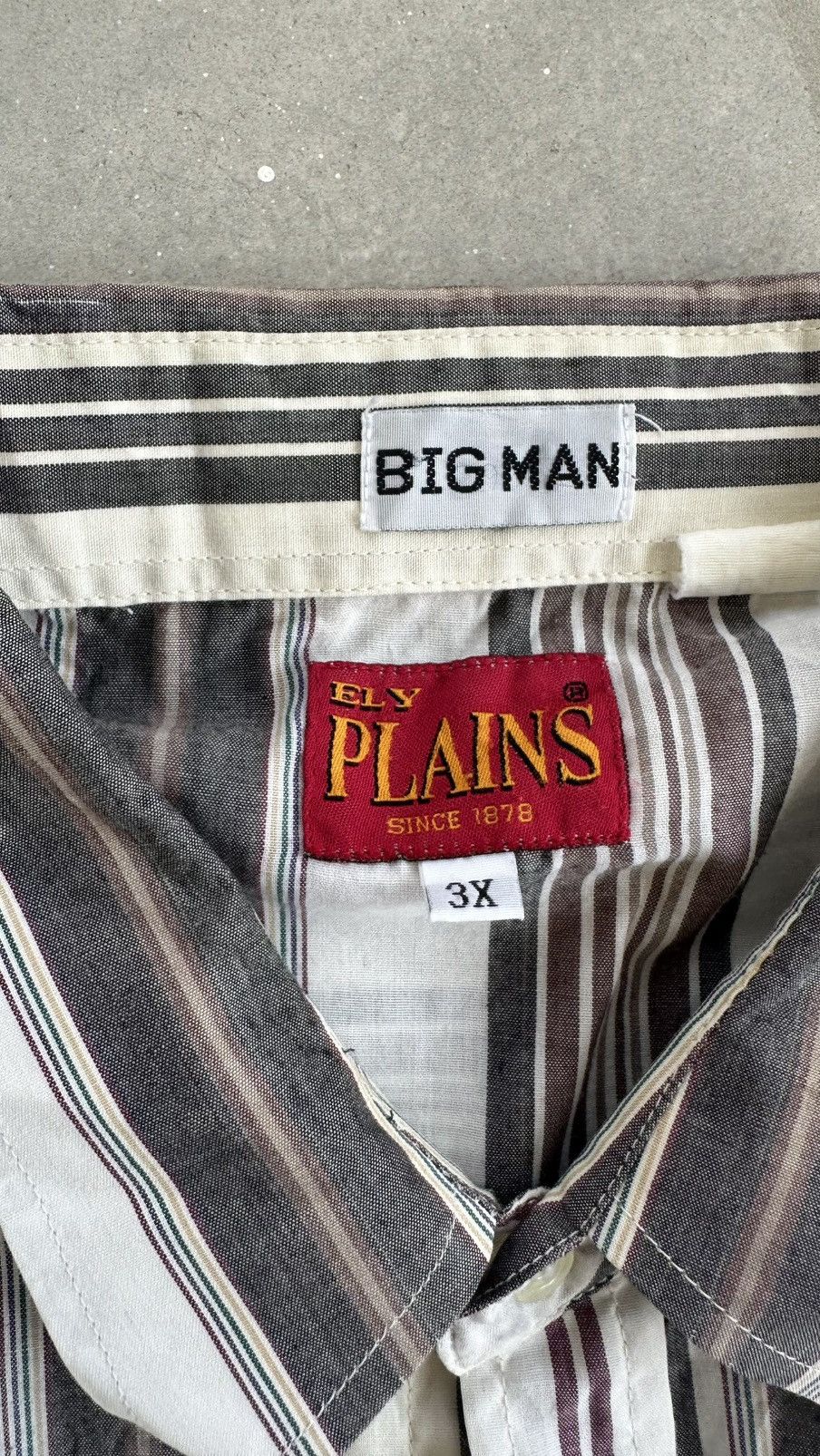 Vintage VINTAGE 80S ELY PLAINS BIG MAN WESTERN SHIRT Size US XXL / EU 58 / 5 - 3 Thumbnail