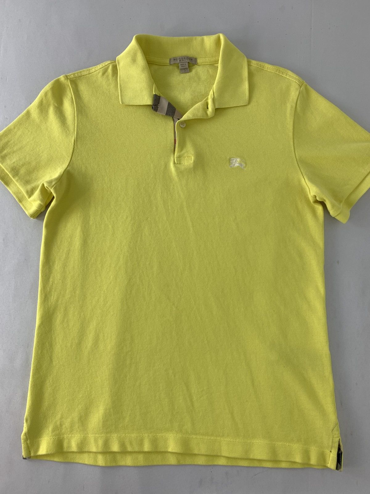 Burberry Burberry Brit Small Embroidery Logo Plain Polo Tee Tshirt Size US S / EU 44-46 / 1 - 3 Thumbnail