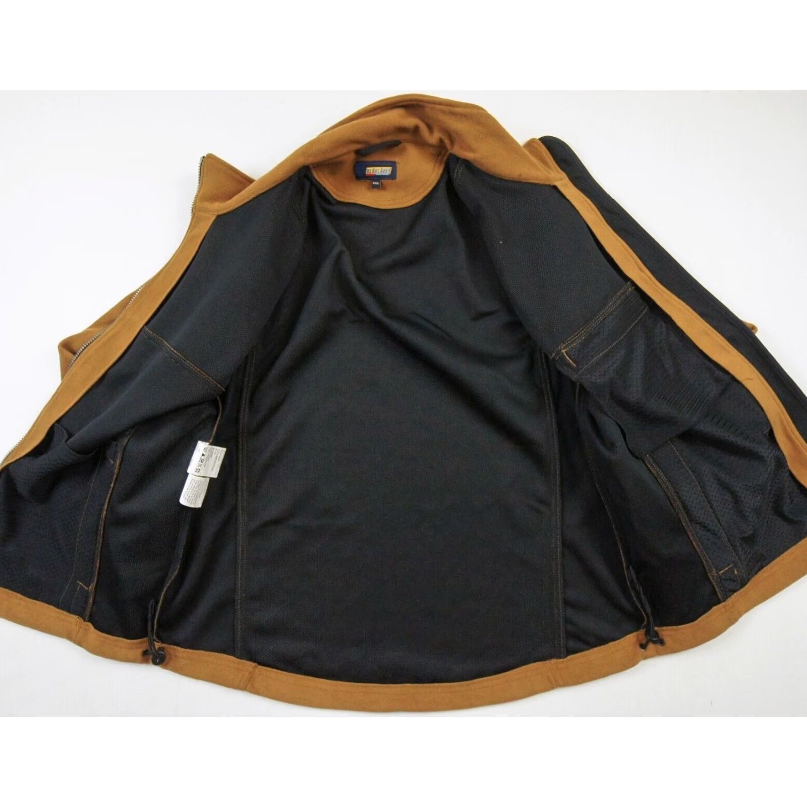 Vintage Blaklader Jacket Men's 3XL Brown Fleece Full Zip Outdoor Workwear Size US XXL / EU 58 / 5 - 7 Thumbnail