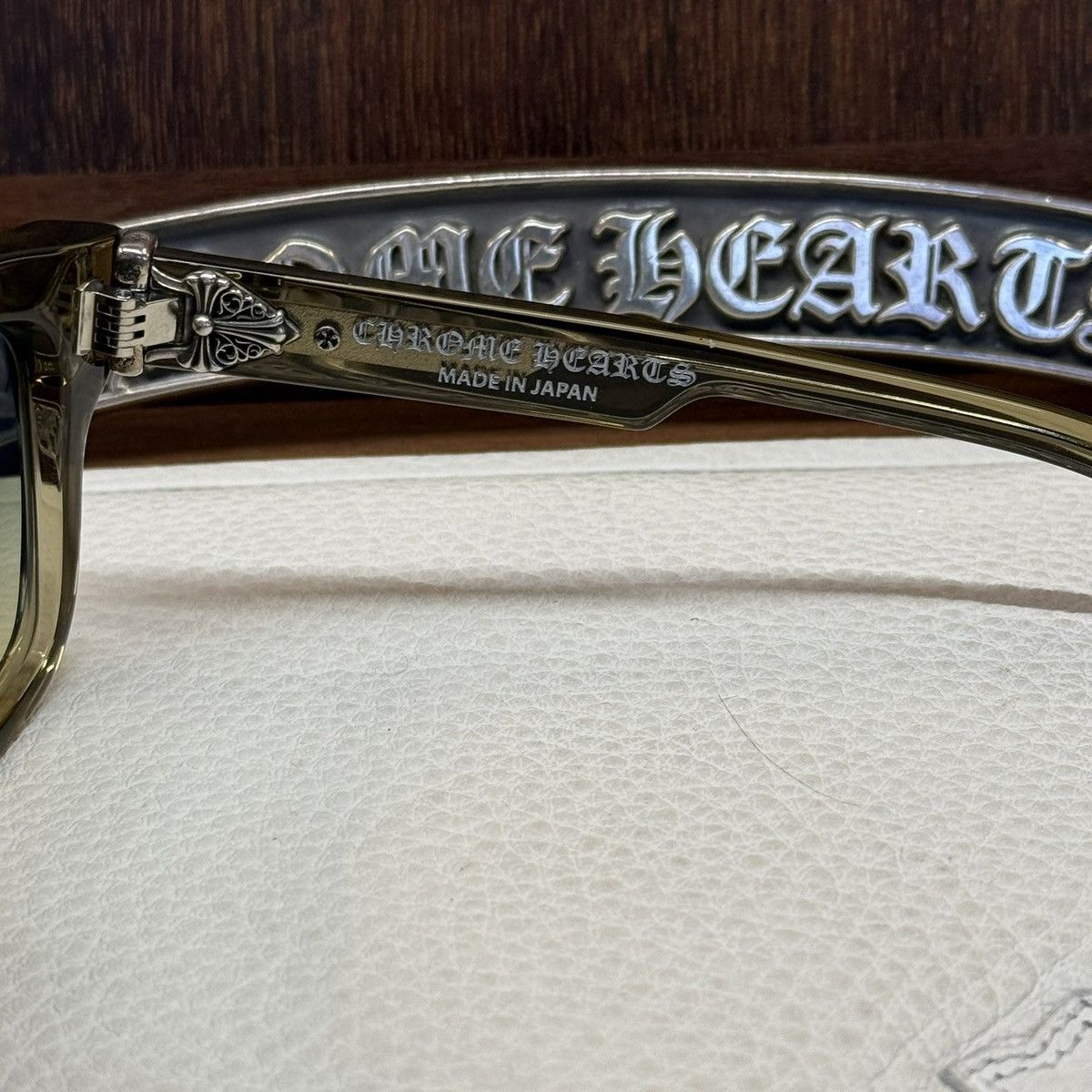 Chrome Hearts Chrome Hearts Box Officer Sunglasses Size ONE SIZE - 7 Thumbnail