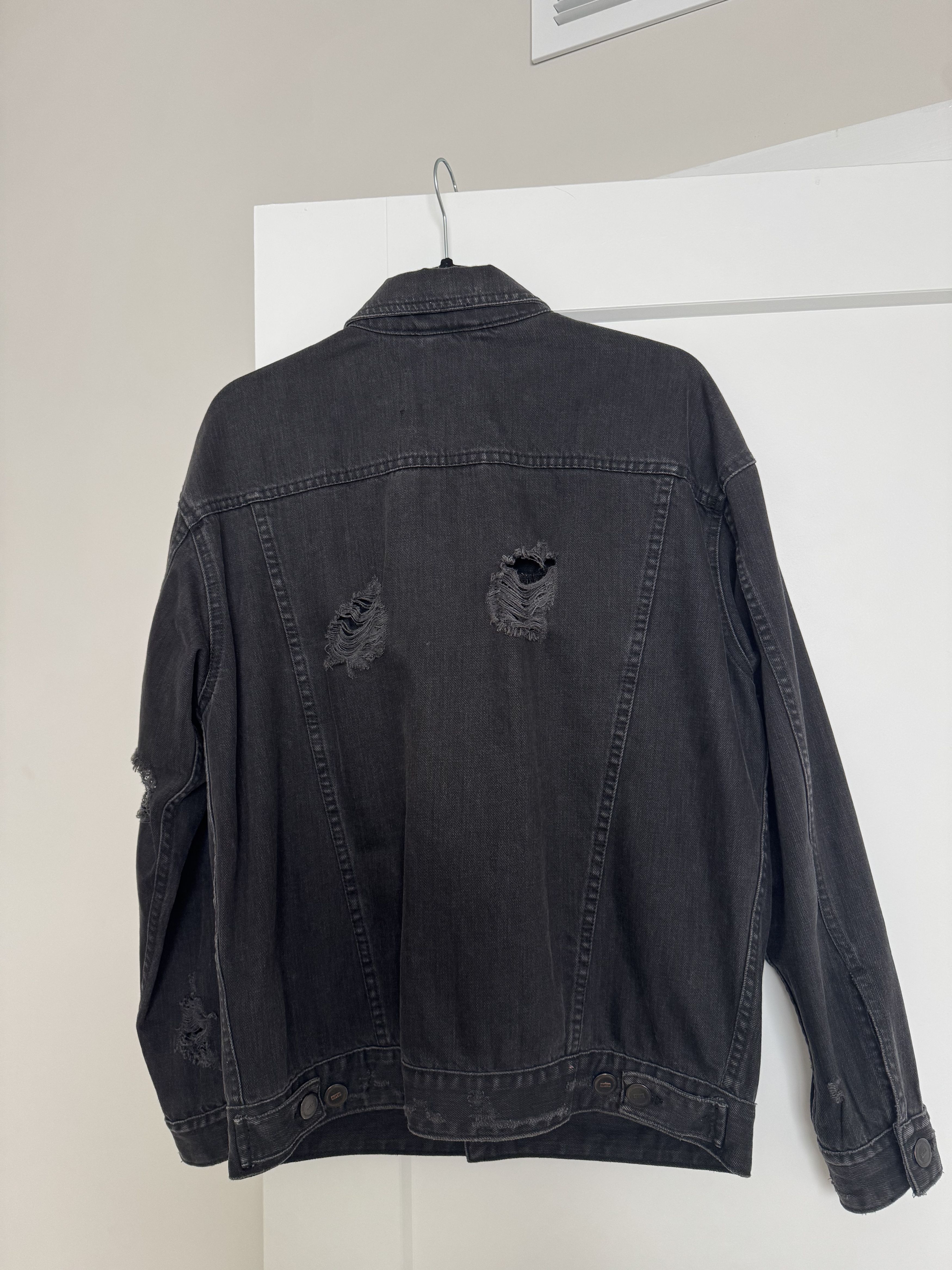 Kith KITH Hawkins Distressed Denim Jacket Black M Size US M / EU 48-50 / 2 - 2 Thumbnail