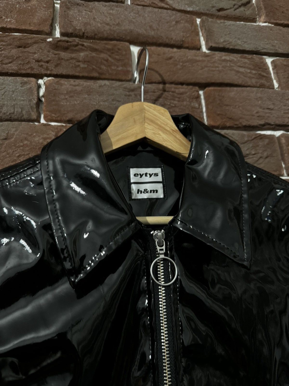 Eytys Ultra Rare Eytys Patent Vinyl Avant Garde Designer Jacket Size US XS / EU 42 / 0 - 4 Thumbnail