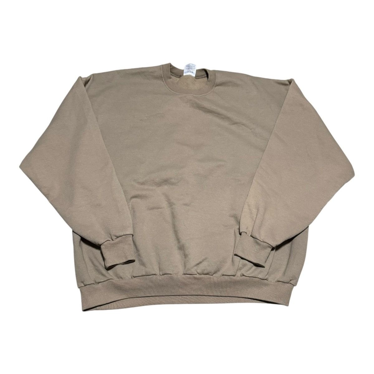 Jerzees Vintage 90s Jerzees Tan Blank Crewneck Sweatshirt Men's 2XL Size US XXL / EU 58 / 5 - 1 Thumbnail