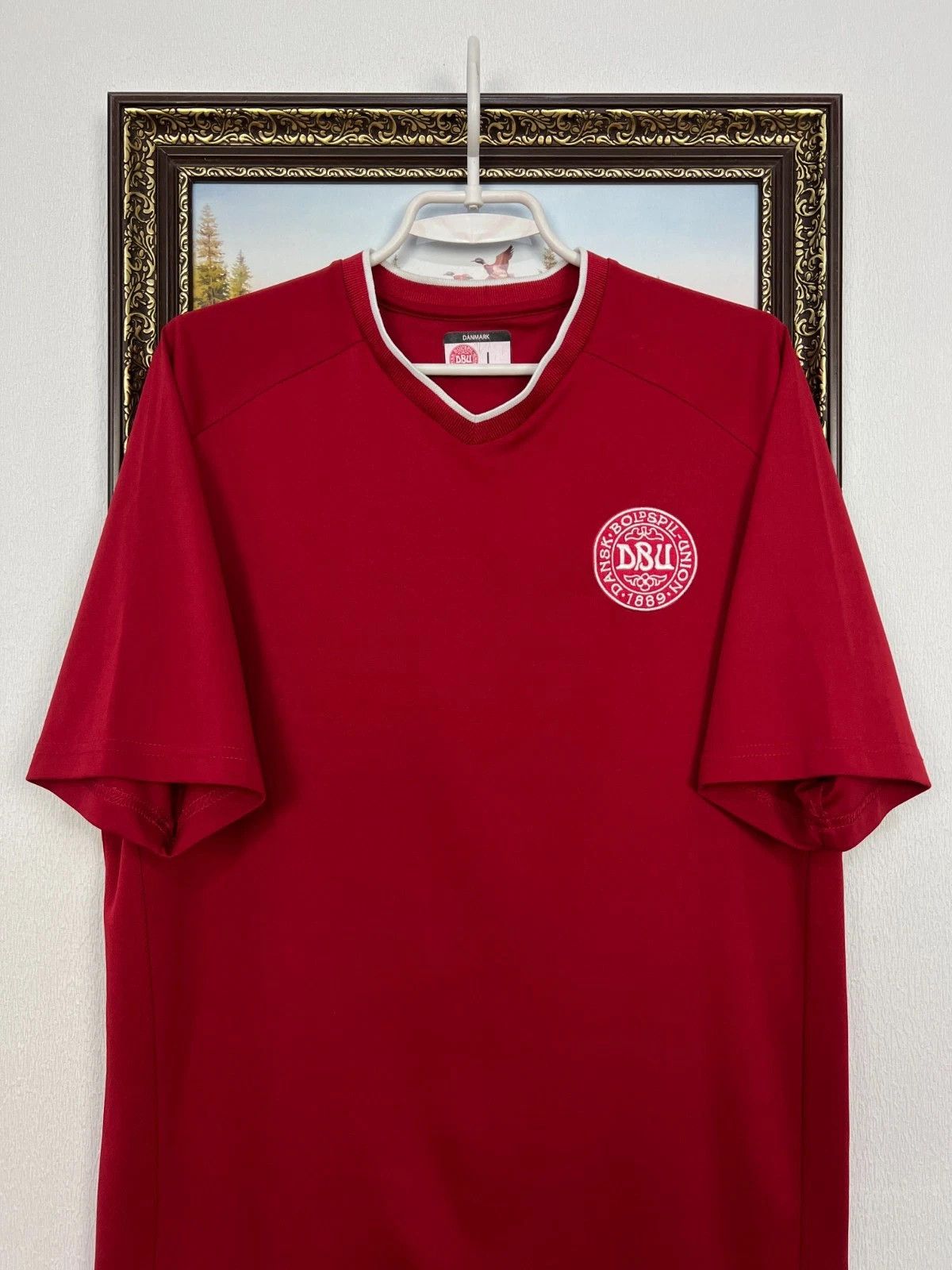 Vintage Vintage Denmark Football Shirt National Team Jersey Trikot Size US L / EU 52-54 / 3 - 2 Thumbnail