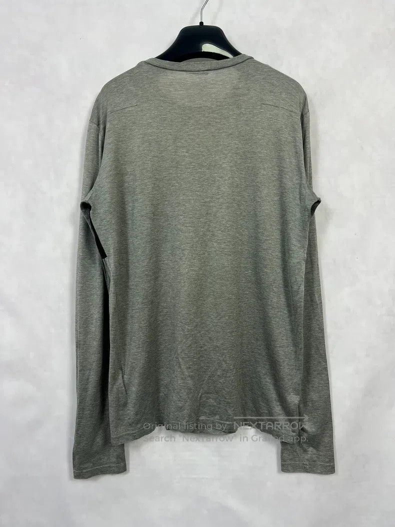 Dior Dior Triangle Art Printed Grey Long Sleeve T-shirt Size US XS / EU 42 / 0 - 2 Thumbnail