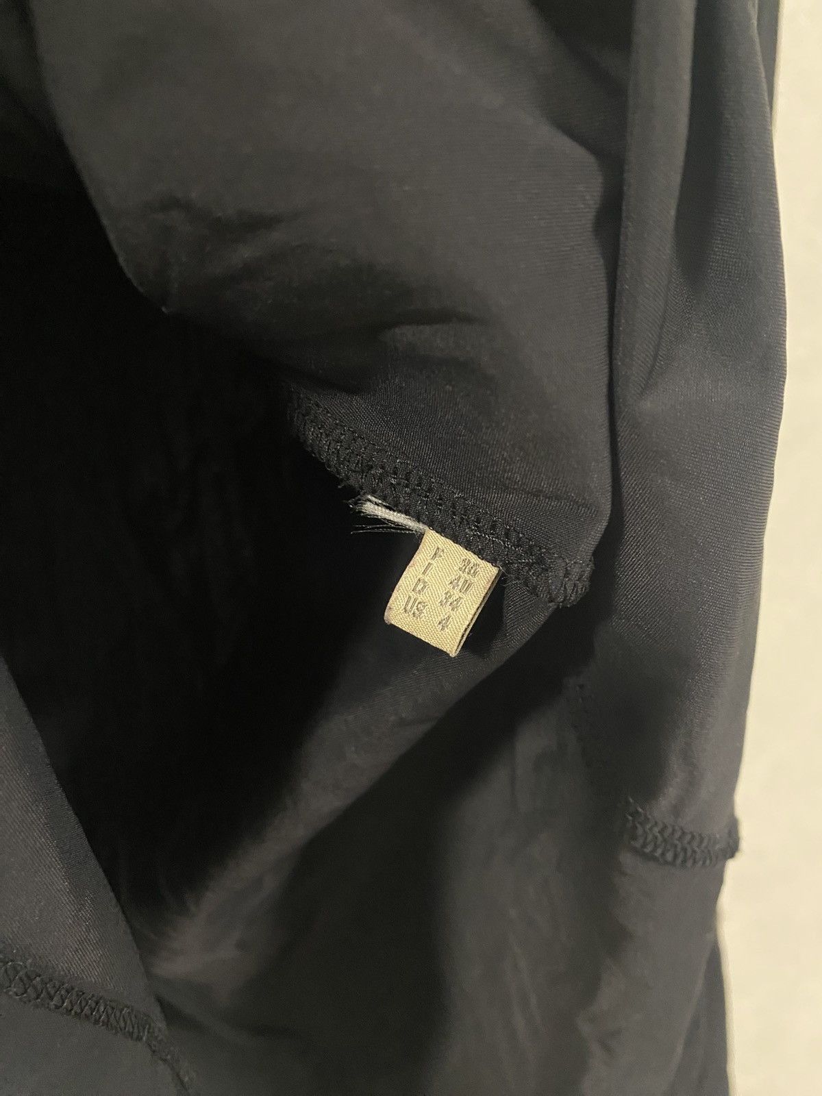 Marithe + Francois Girbaud Marithe + Francois Girbaud Black Blouse Button Shirt Size S / US 4 / IT 40 - 4 Thumbnail