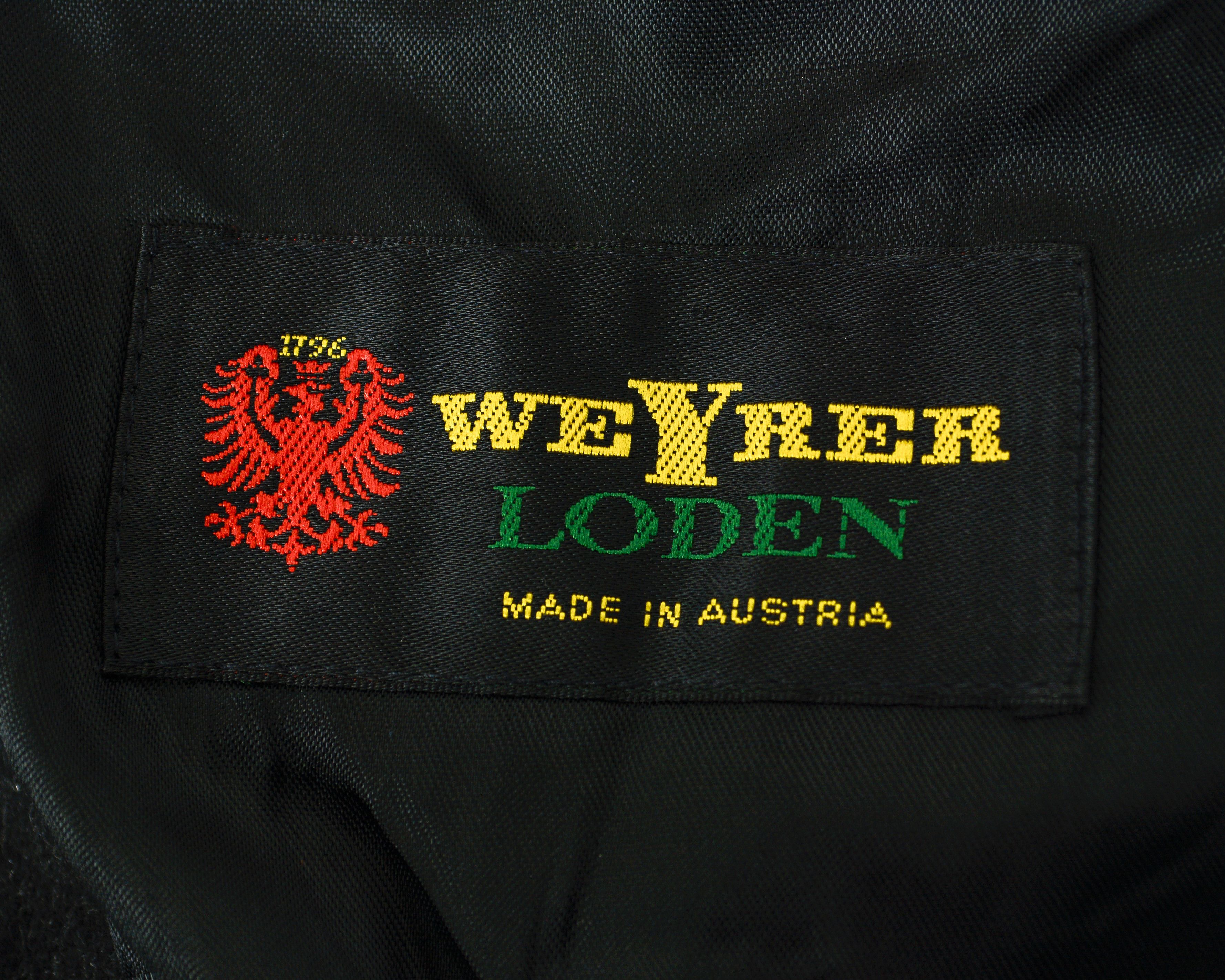 Vintage Weyrer Loden L Wool Trench Jacket Over Coat Winter Mac Warm Size US L / EU 52-54 / 3 - 6 Thumbnail