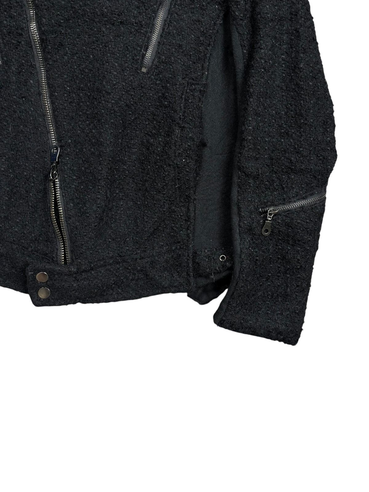 Ekam 2000s V-Men - Vkei Style Wool Rider Jacket Size US M / EU 48-50 / 2 - 5 Thumbnail