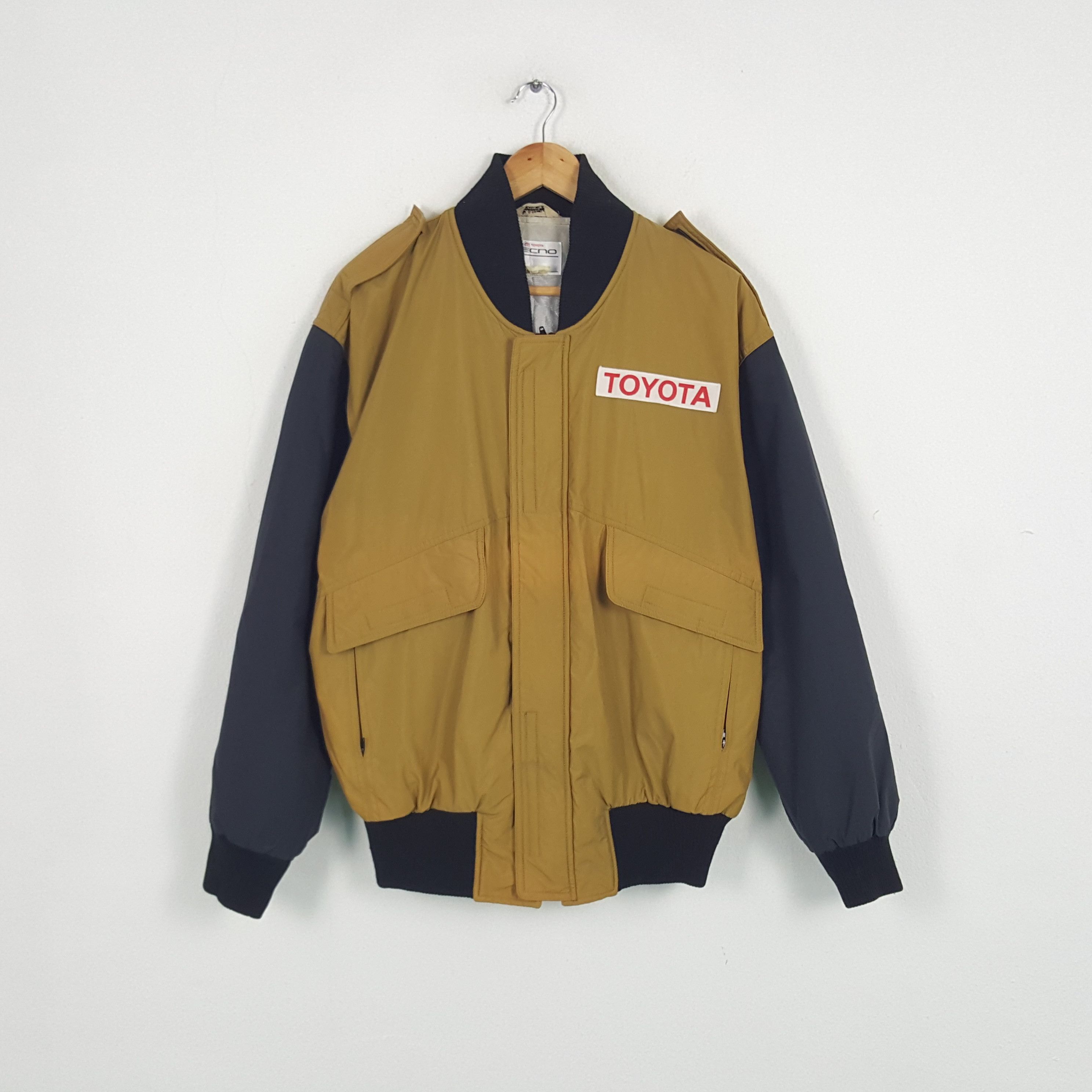 Japanese Brand × Vintage Vintage Toyota Tecno Japanese Racing Team Jacket Size US XL / EU 56 / 4 - 3 Thumbnail
