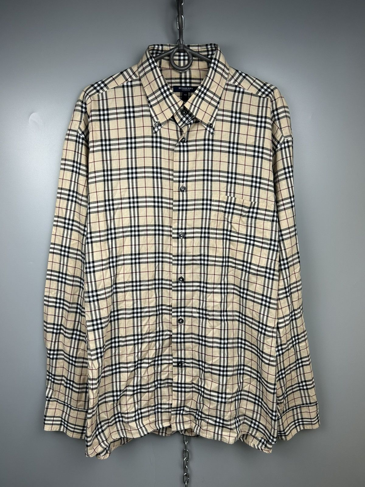 Burberry Burberry Nova Check Shirt Size US L / EU 52-54 / 3 - 1 Thumbnail