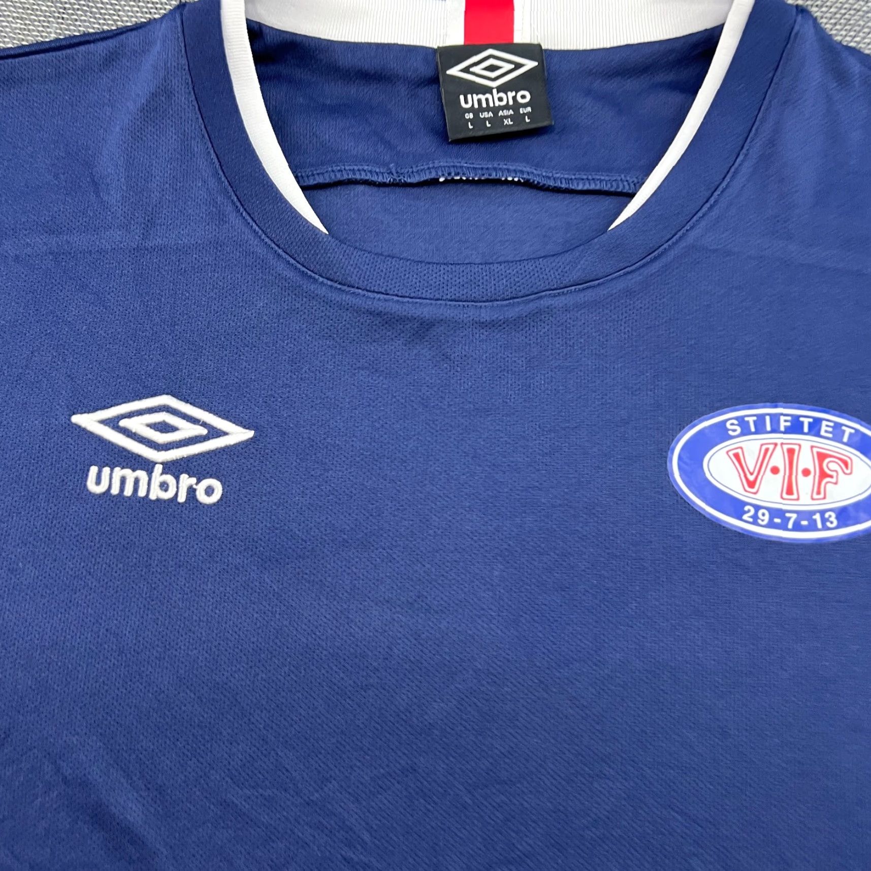 Umbro Umbro Football Jersey Shirt Blue Adult L Valerenga Mens Training Size US L / EU 52-54 / 3 - 3 Thumbnail