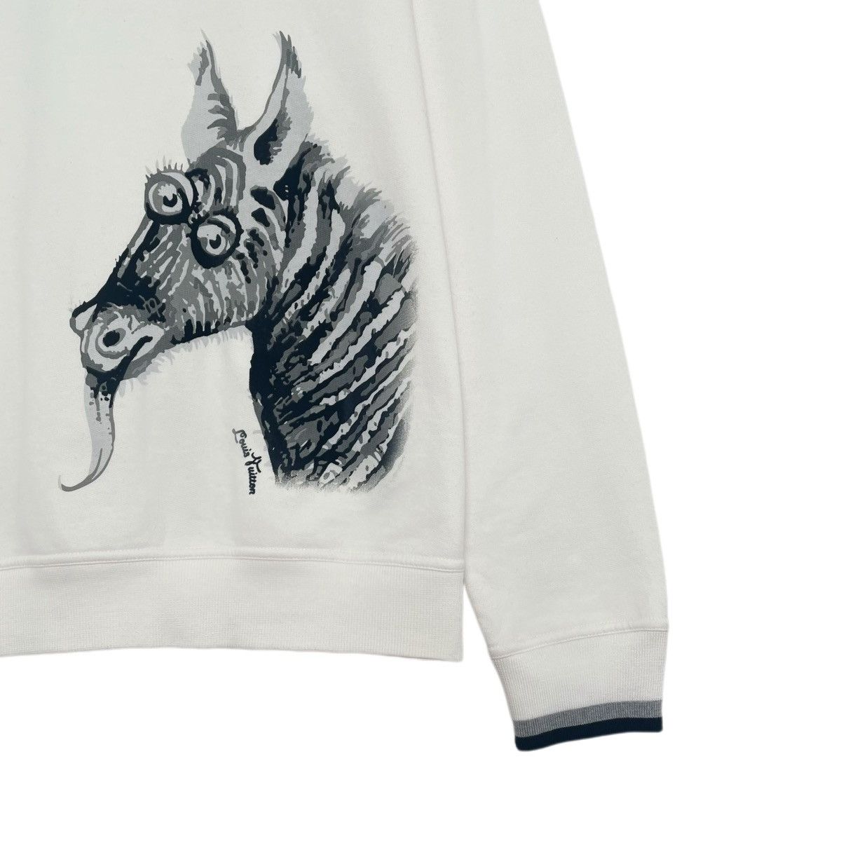 Louis Vuitton Louis Vuitton Zoo Long Sleeve Sweatshirt K26WX Size US M / EU 48-50 / 2 - 4 Thumbnail
