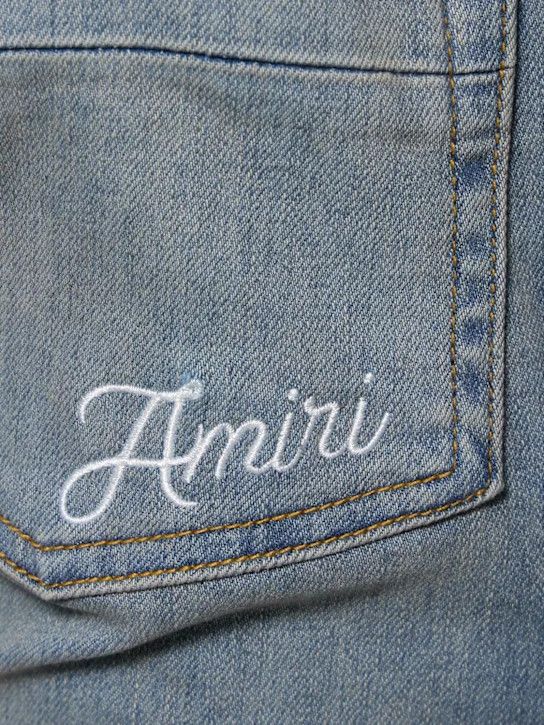 Amiri o1lsvrm0425 Skinny Stretch Denim Jeans in Clay Indigo Size US 28 / EU 44 - 2 Thumbnail