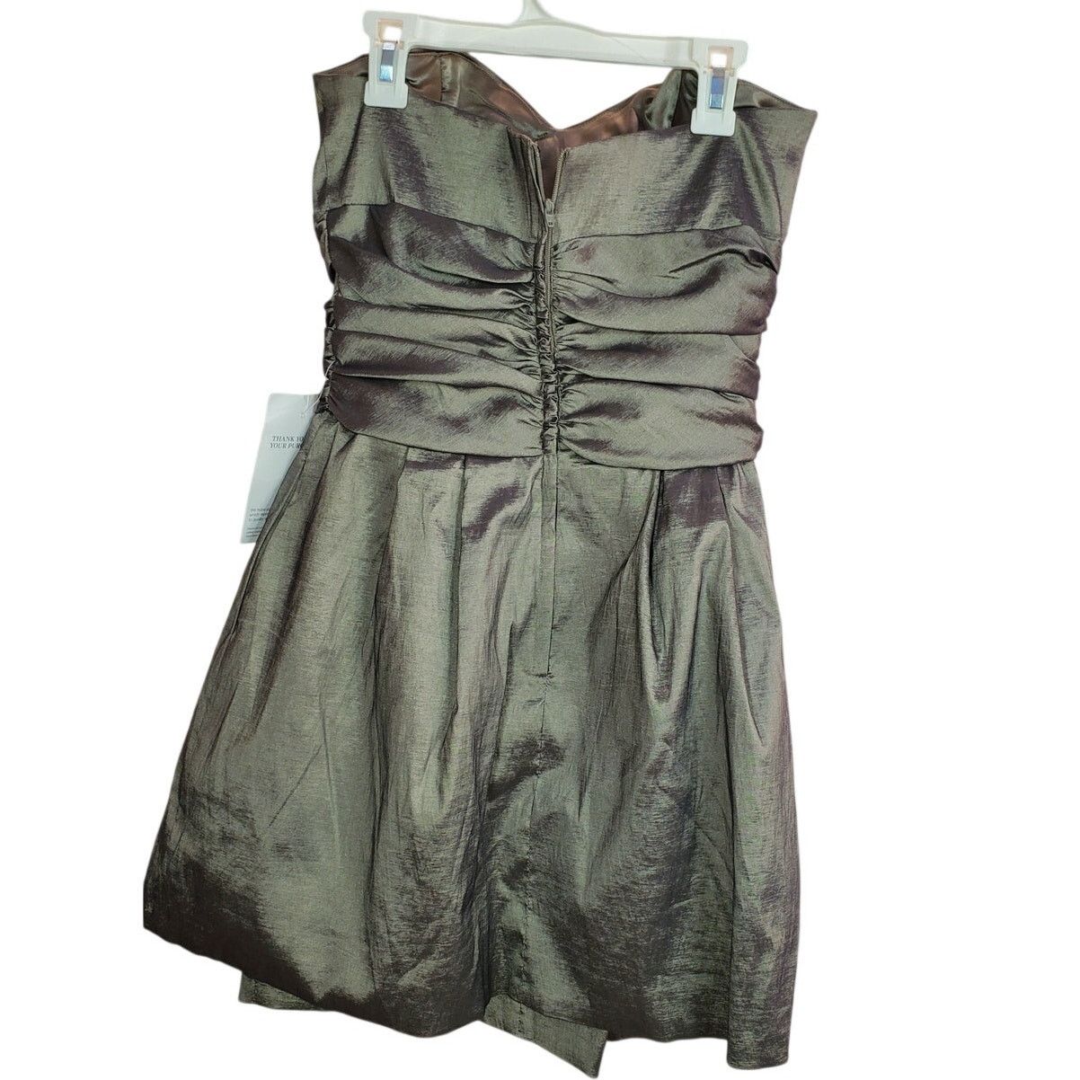 Jessica McClintock Jessica McClintock Strapless Ruched Mini Dress NWT 6 Size M / US 6-8 / IT 42-44 - 3 Thumbnail