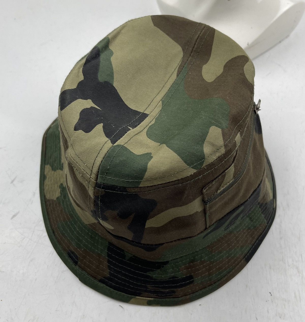 Japanese Brand × Vintage vintage camo bucket hat tc40 Size ONE SIZE - 5 Thumbnail