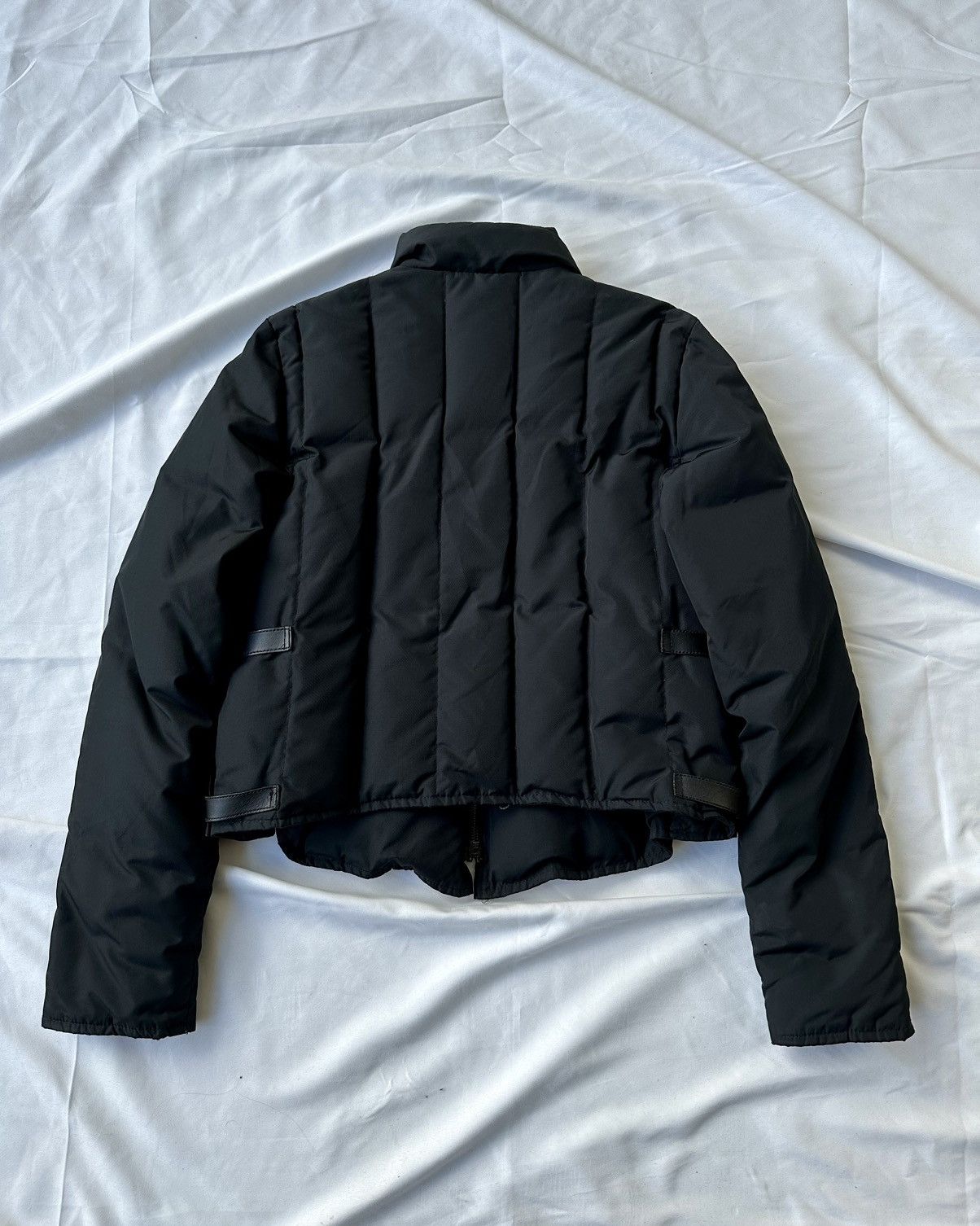 Gucci × Tom Ford Gucci F/W'99 By Tom Ford Black Bondage Puffer