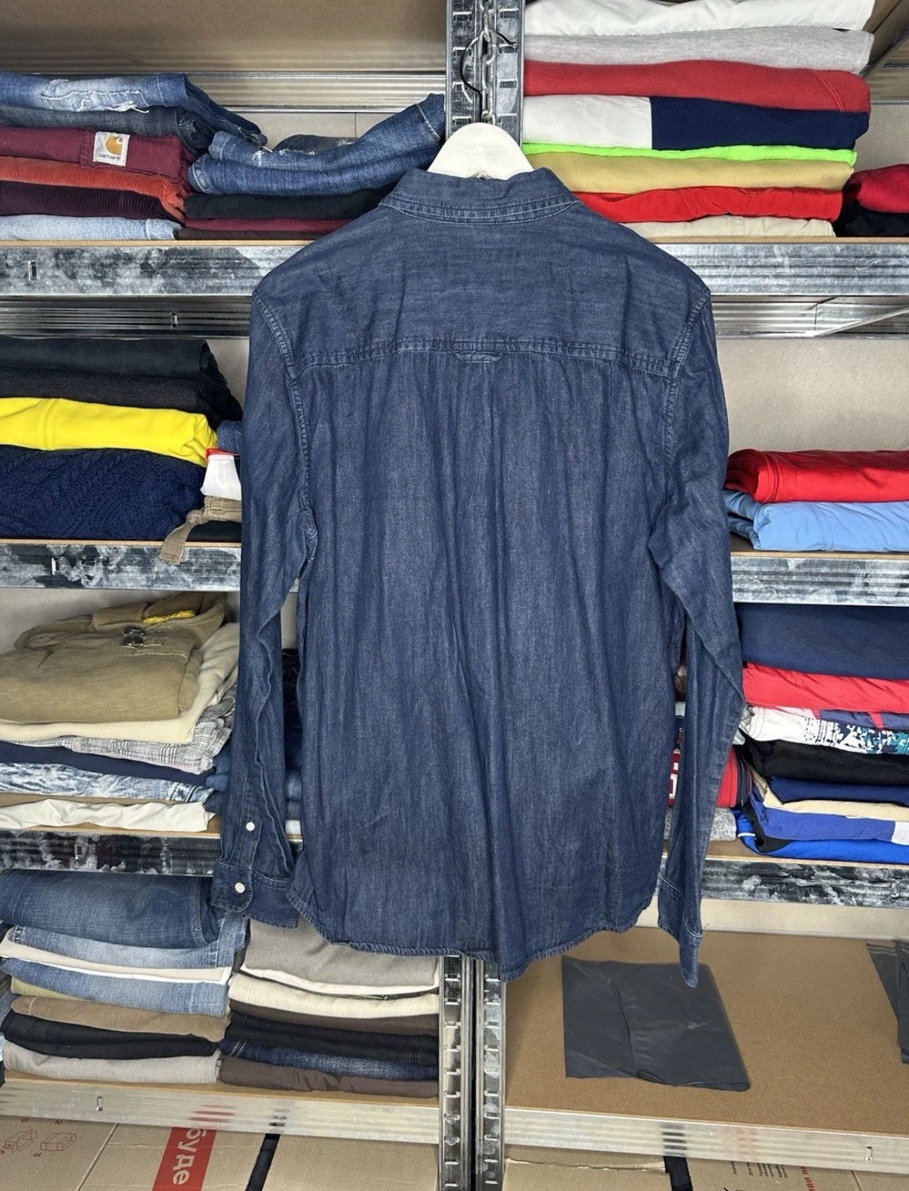 Carhartt Carhartt Streetwear Jeans Denim Shirt Size US L / EU 52-54 / 3 - 2 Thumbnail