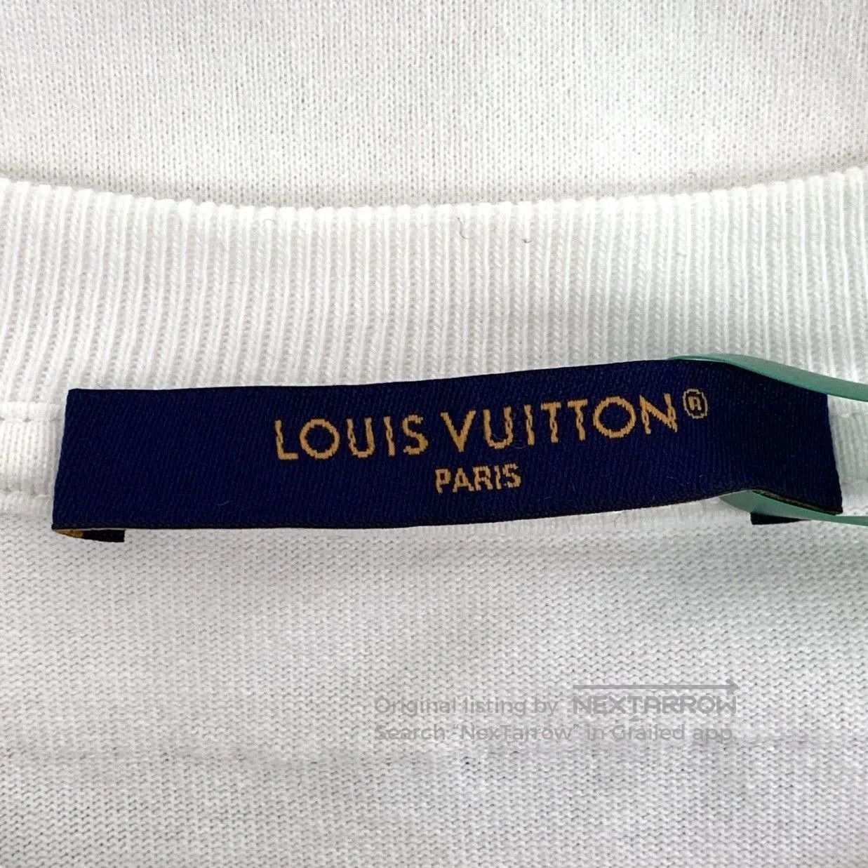 Louis Vuitton White Rainbow Graphic Short Sleeve Shirt. Size US L / EU 52-54 / 3 - 6 Thumbnail