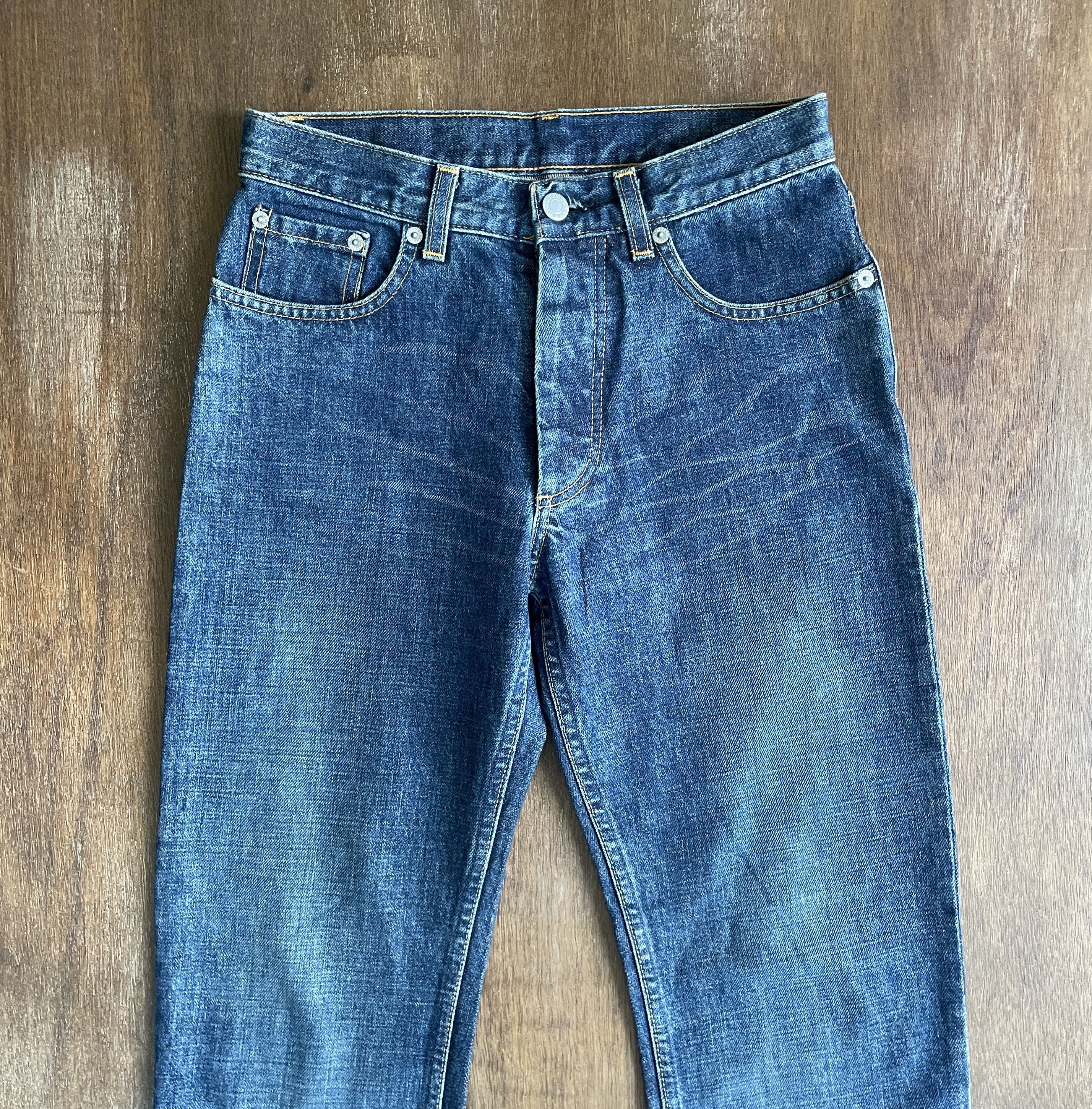 Helmut Lang HELMUT LANG Vintage Straight Leg Denim Size US 26 / EU 42 - 2 Thumbnail