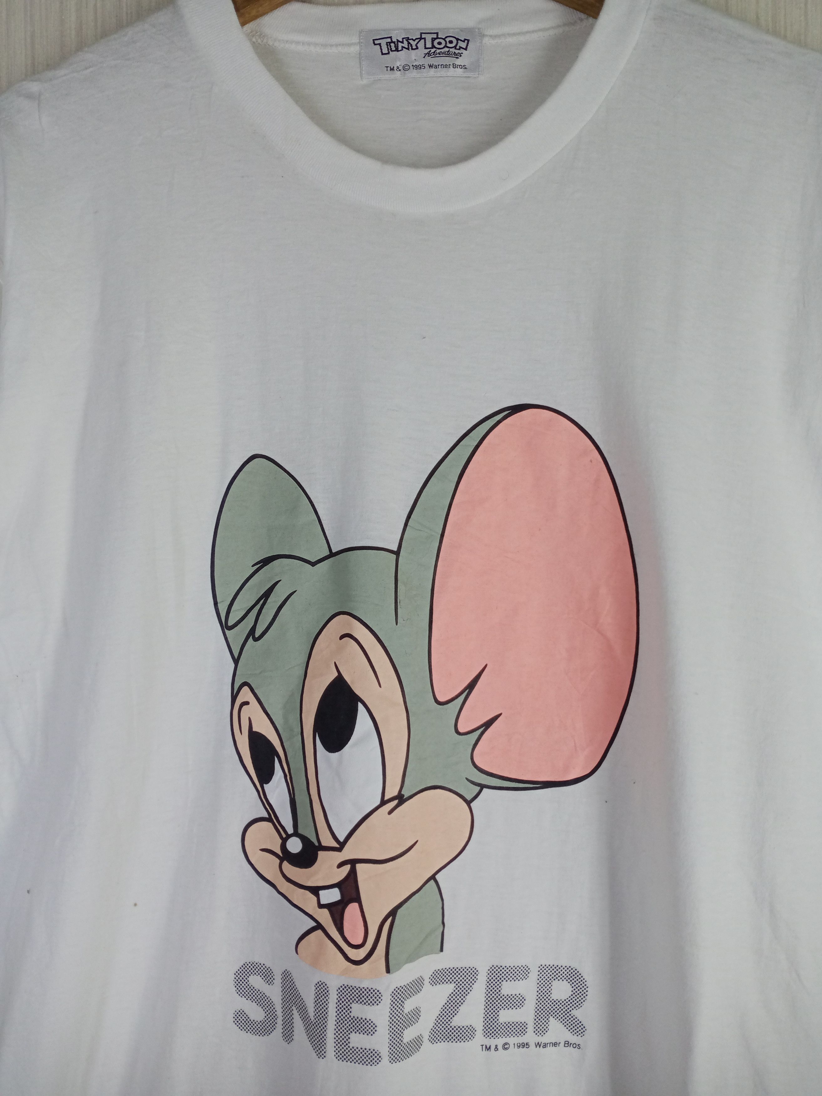 Cartoon Network Rare Vintage 90s Tiny Toon Adventure Tshirt Size US L / EU 52-54 / 3 - 2 Thumbnail