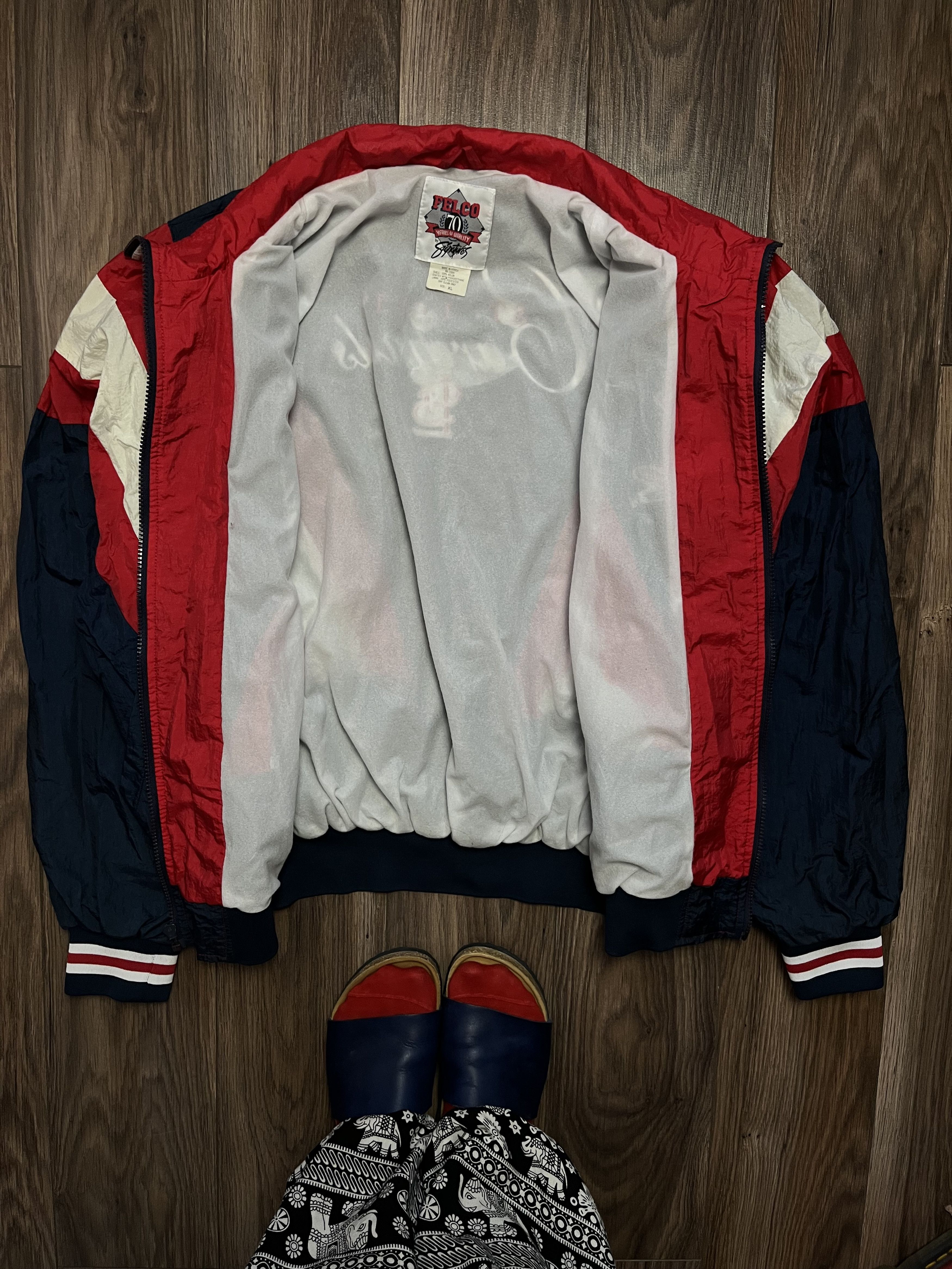 MLB × Vintage Vintage 90s St. Louis Cardinals Retro Jacket Made in Korea Size US XL / EU 56 / 4 - 8 Thumbnail