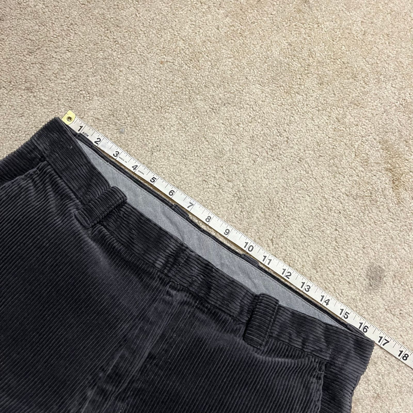 Brooks Brothers Vintage Brooks Brothers Thick Corduroy Grey Pants 33Wx31L Size US 32 / EU 48 - 5 Thumbnail
