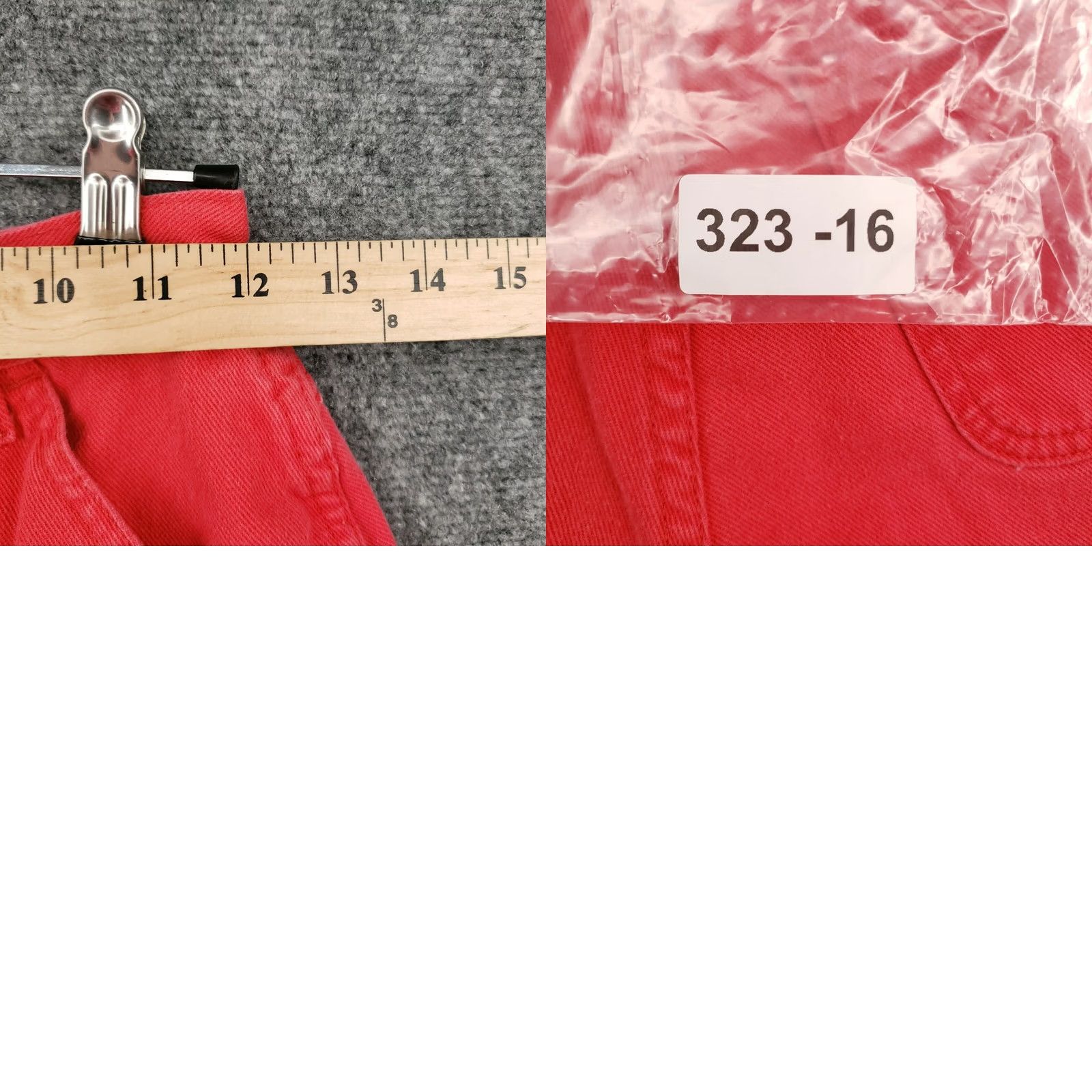 New Republic Denim Republic Shorts Womens 3 Red Mom Hi Rise Flat Front Medium Wash Zip Fly Size 26" / US 2 / IT 38 - 8 Thumbnail