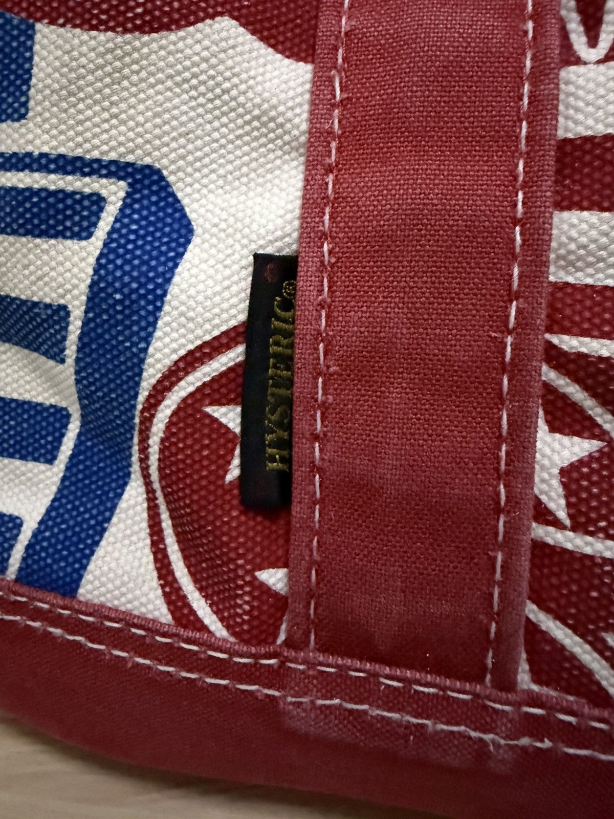 Hysteric Glamour 90s Hysteric Glamour Sound System American flag Duffle Bag Size ONE SIZE - 11 Thumbnail