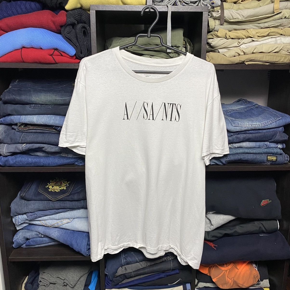 Allsaints Designer Allsaints Big Logo y2k opium basic tee size M Size US M / EU 48-50 / 2 - 1 Thumbnail