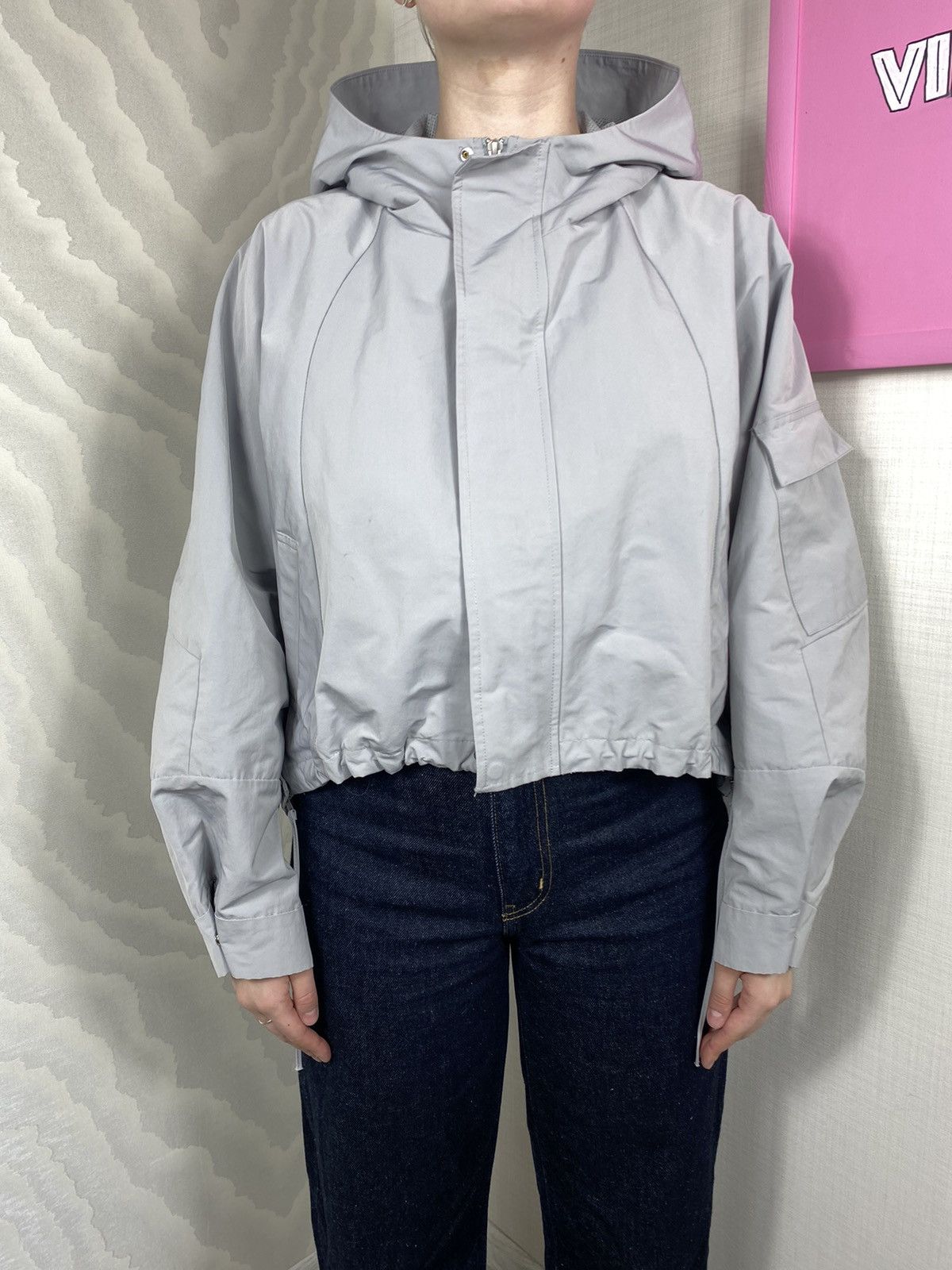 Japanese Brand JNBY Butterfly Cropped Jacket Size M / US 6-8 / IT 42-44 - 3 Thumbnail