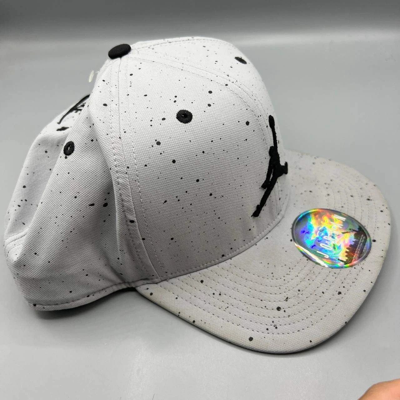 Jordan Brand Air Jordan Hat Men Speckled Print Nike Air Snap Back Cap Size ONE SIZE - 7 Thumbnail