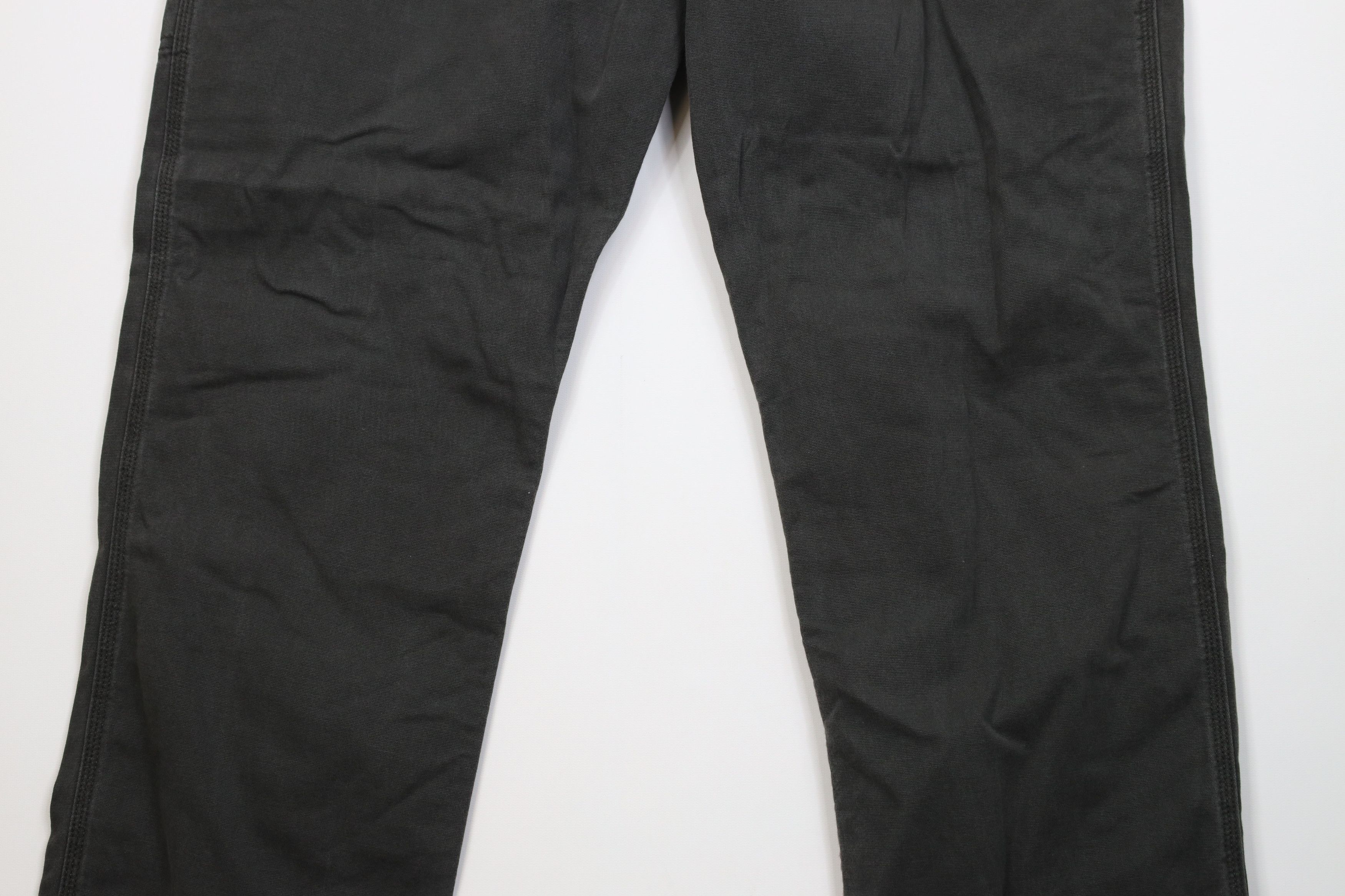 Carhartt Vintage Y2K Carhartt Relaxed Canvas Wide Leg Pants Peat Size US 40 / EU 56 - 3 Thumbnail