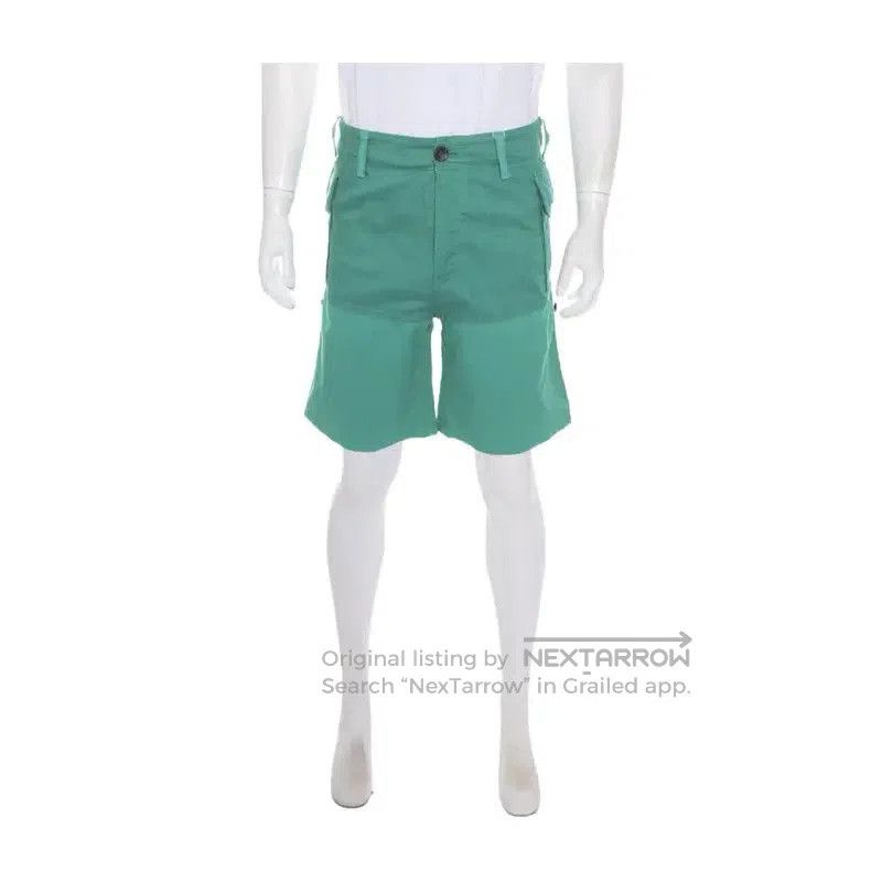 Louis Vuitton Louis Vuitton Green Cotton Men's Shorts . Size US 42 / EU 58 - 1 Thumbnail