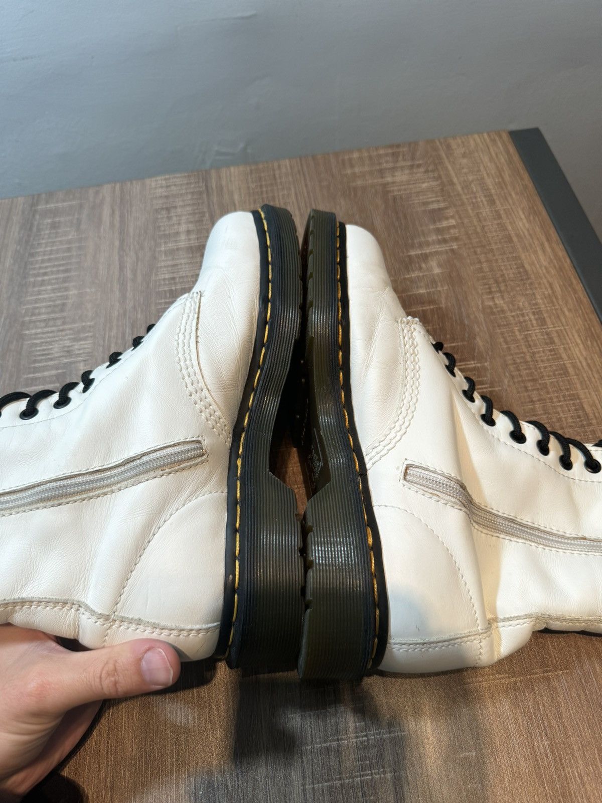 Dr. Martens Doc Dr Martens 10183 Zip Up 14 Leather Womens Boots Size 9 Size US 9 / IT 39 - 5 Thumbnail