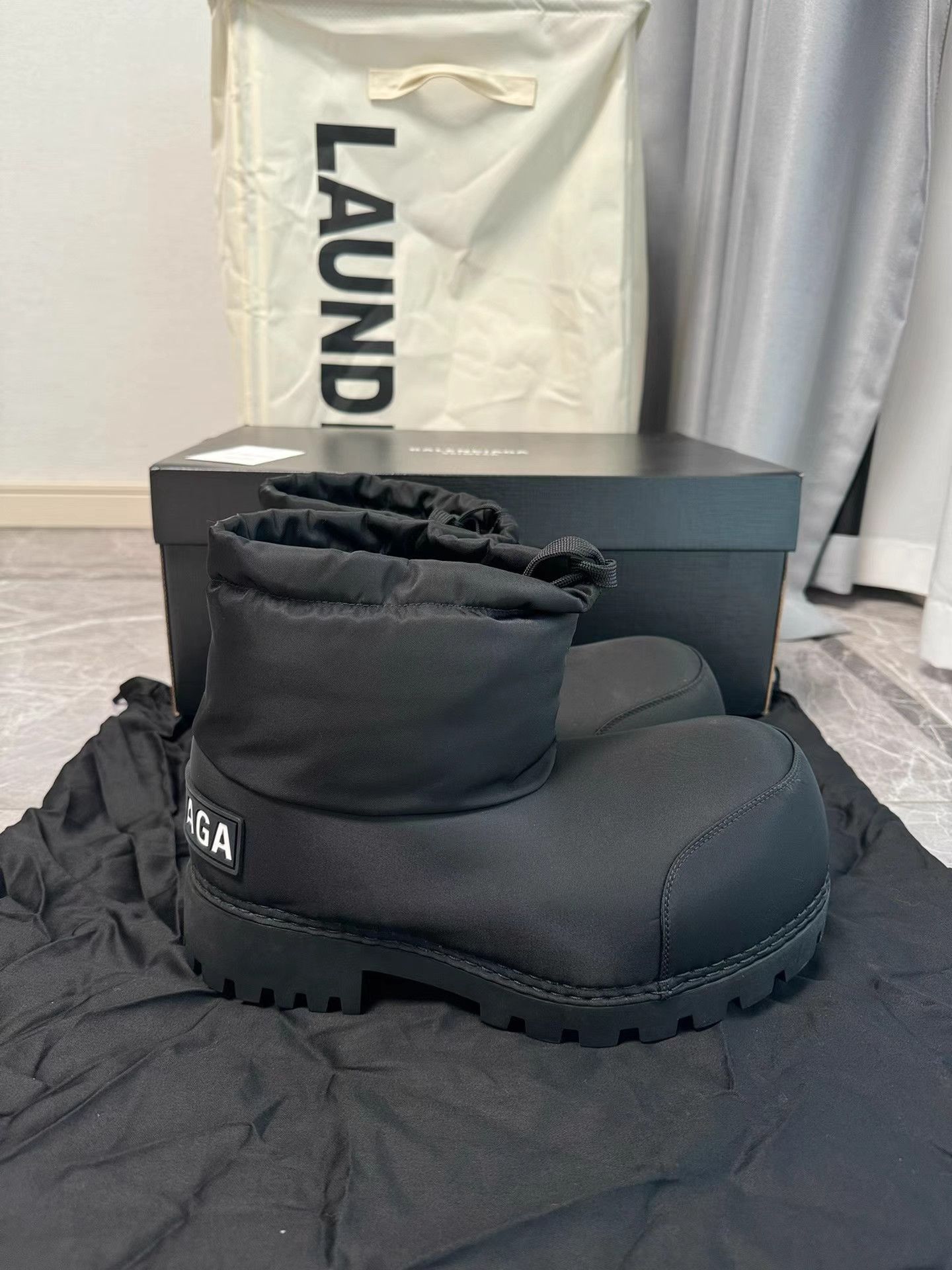Balenciaga Balenciaga Alaska Low Nylon Snow Boots K6 Size US 8 / IT 38 - 3 Thumbnail