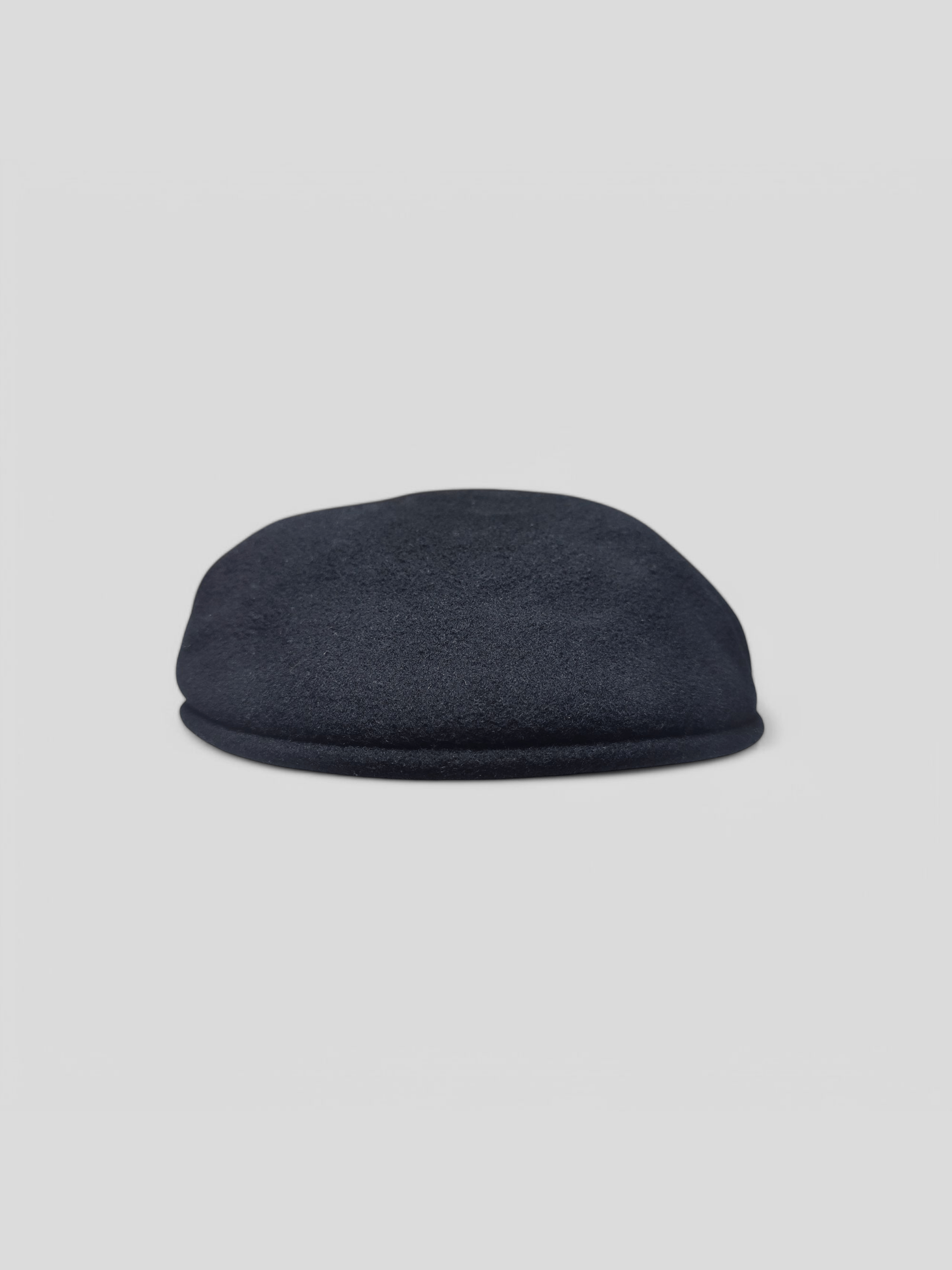 Vintage Kangol Black Wool 504 Flat Cap Kangaroo Logo Vintage Size ONE SIZE - 3 Thumbnail