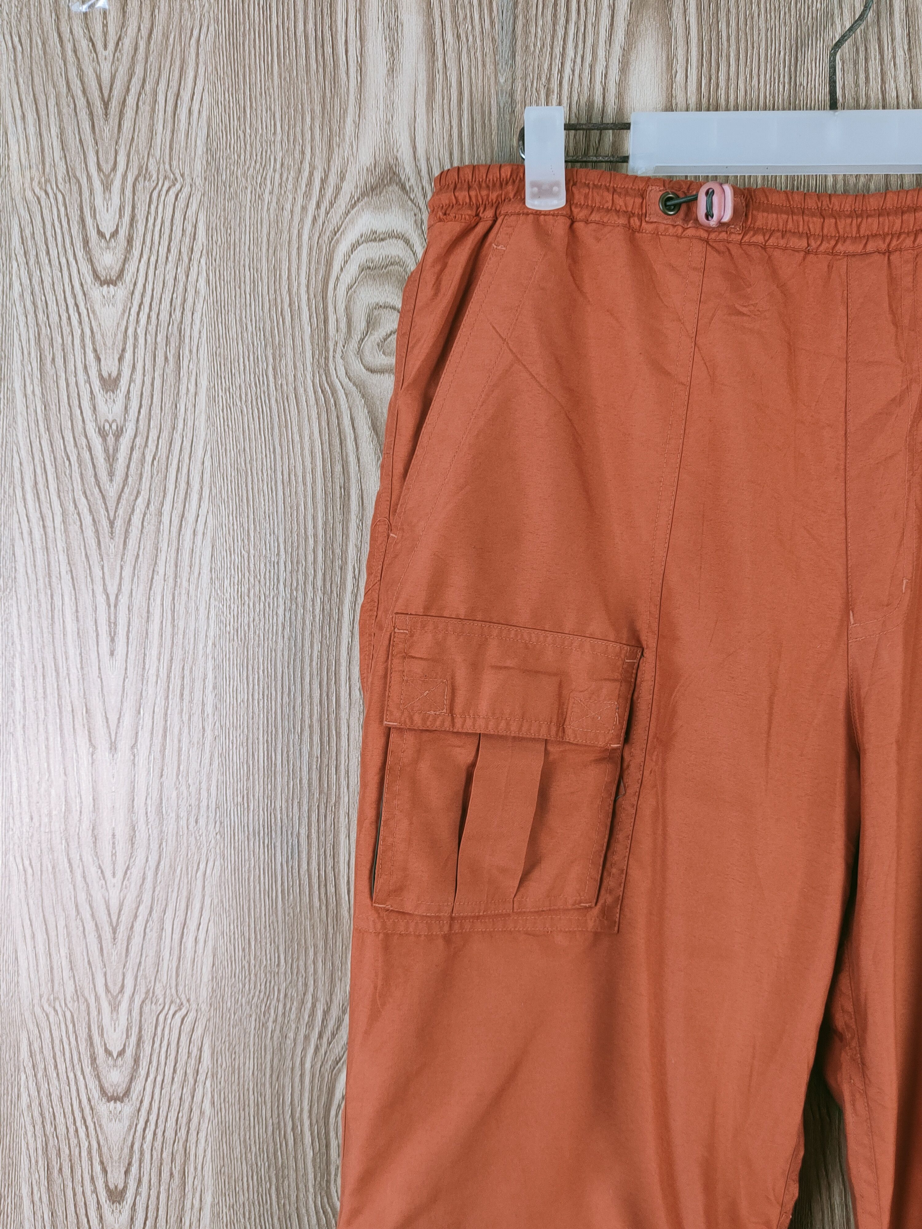 Japanese Brand Japanese Brand Orange Multipocket Sweatpants #W390 Size US 31 - 3 Thumbnail