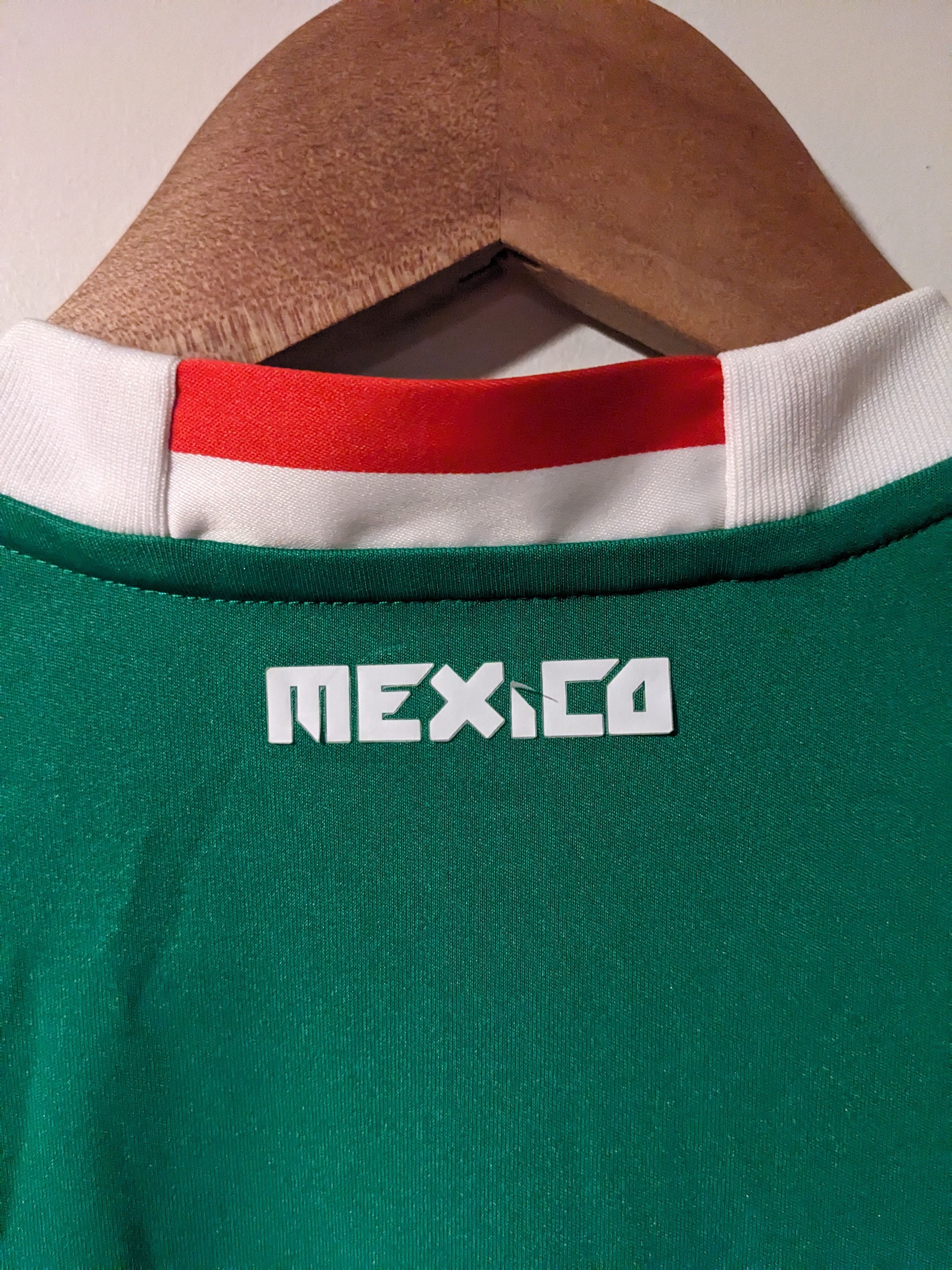 Adidas Mexico 2016 2017 Home Futbol Soccer Adidas Jersey Medium Size US M / EU 48-50 / 2 - 8 Thumbnail