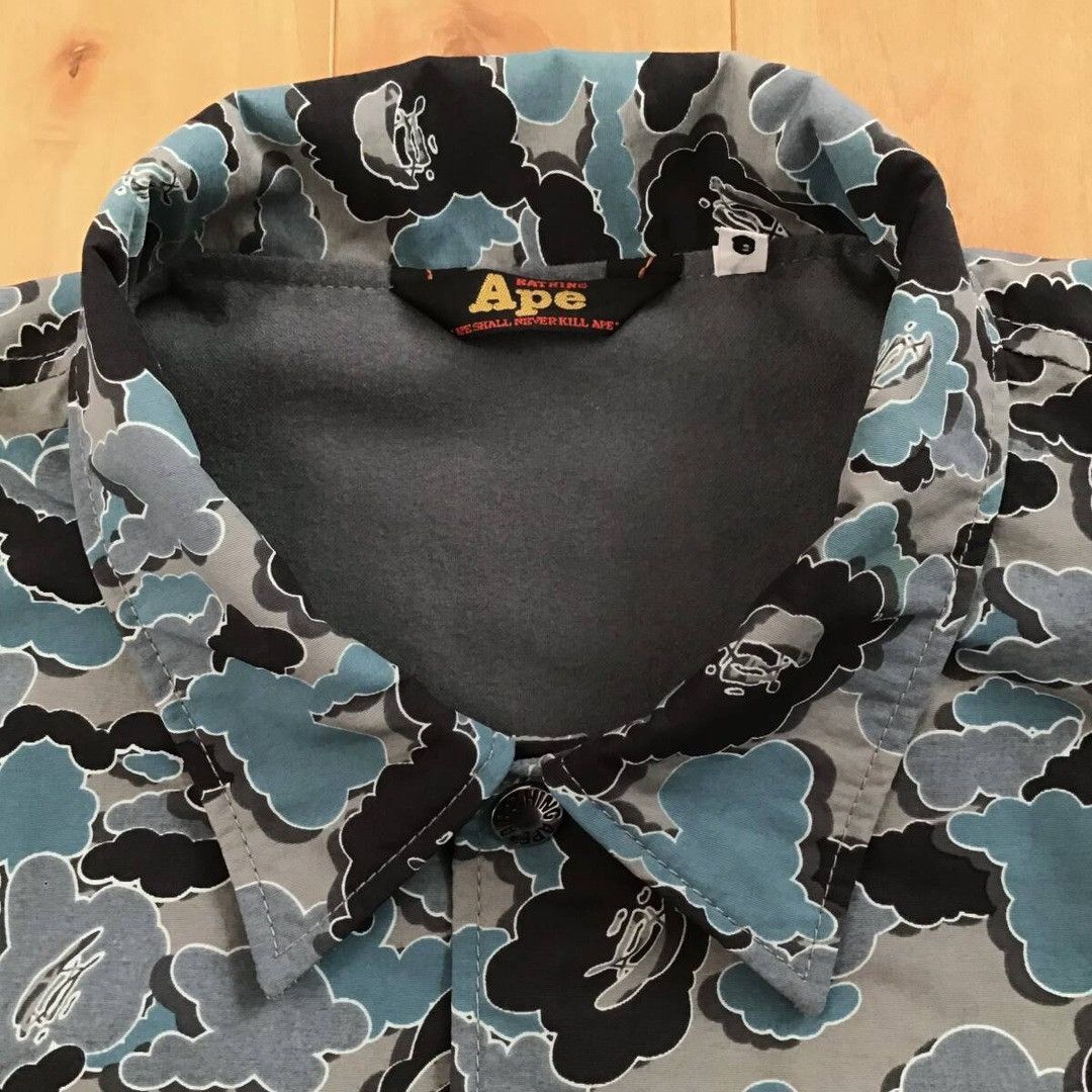 Bape × Kaws BAPE × KAWS cloud camo coach jacket a bathing ape NIGO Size US L / EU 52-54 / 3 - 5 Thumbnail