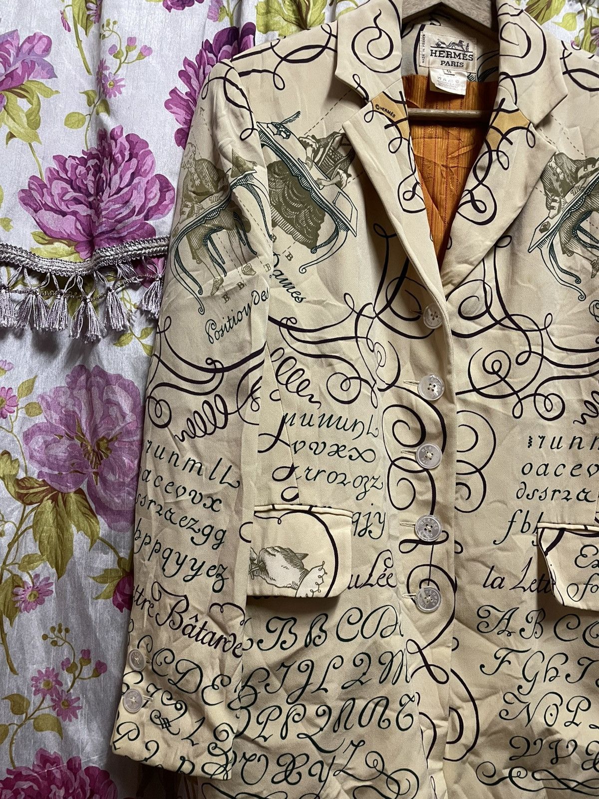 Hermes Vintage 90s Hermes Size M / US 6-8 / IT 42-44 - 3 Thumbnail