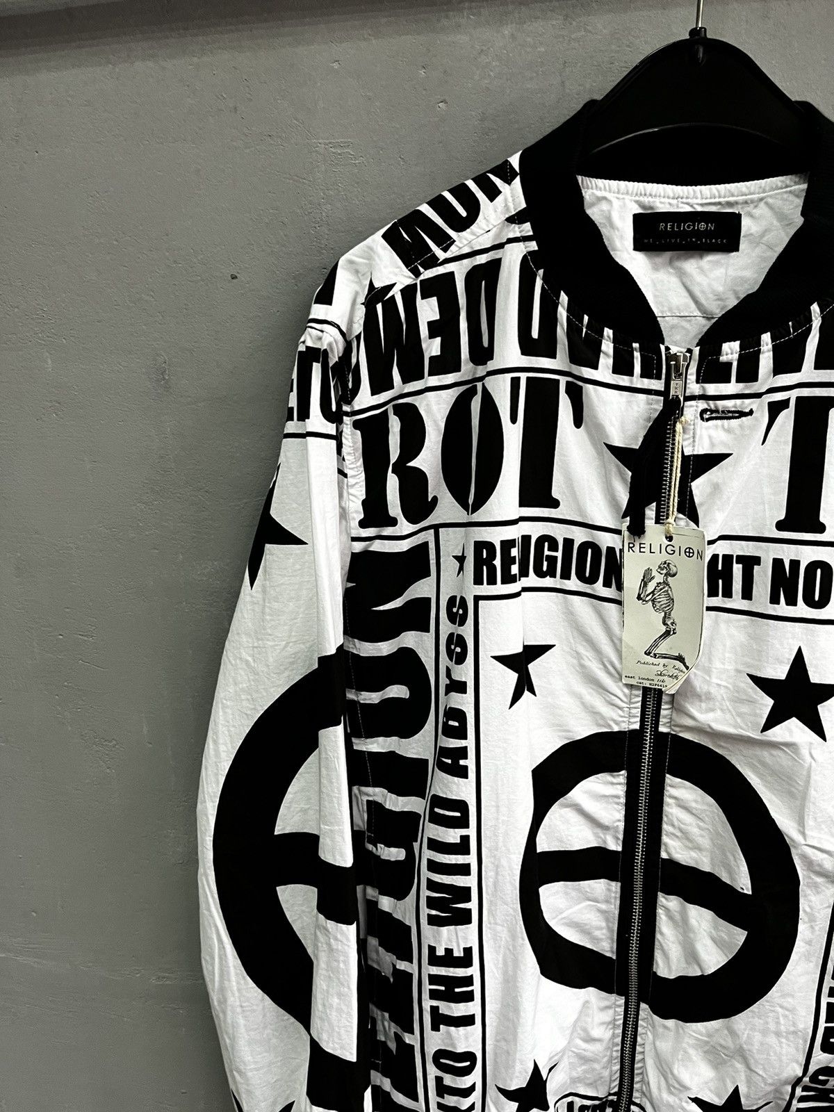 Designer Religion bomber Size US XL / EU 56 / 4 - 3 Thumbnail
