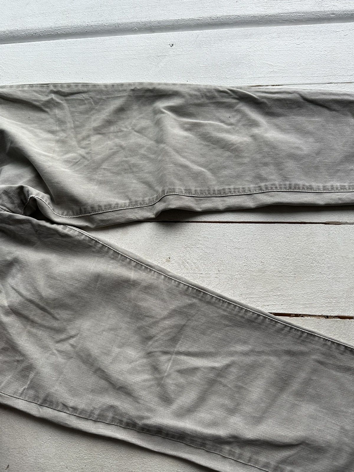 Giorgio Armani VNTG🚨90s Armani Jeans Denim Gray Baggy Mens Pants 30US Size US 32 / EU 48 - 7 Thumbnail